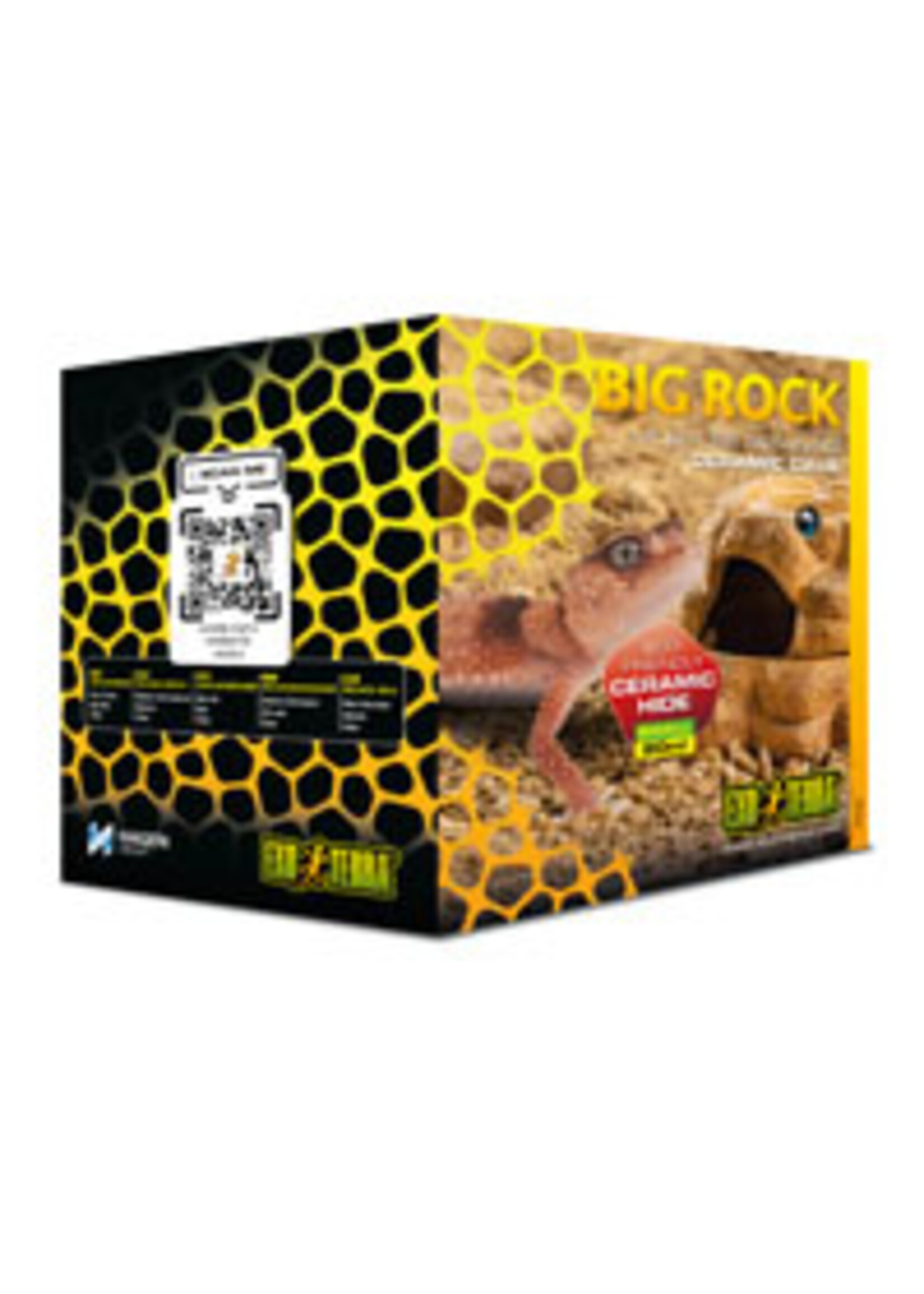 Exo Terra Exo Terra Big Rock Ceramic Cave w/ Lid