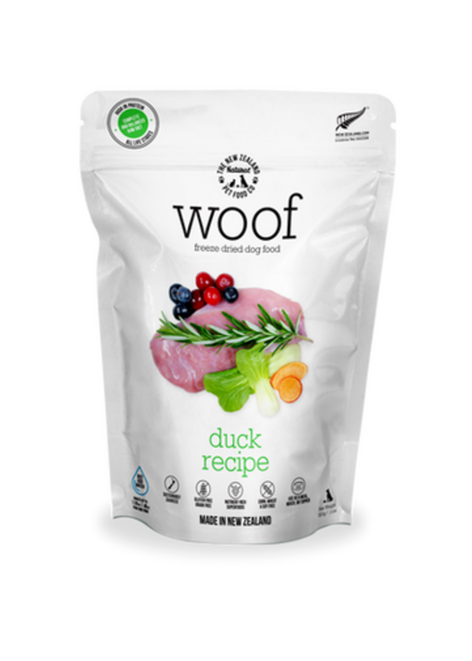 New Zealand Natural Pet Food Co NZ Natural Pet Food Co. Woof Duck Freeze Dried