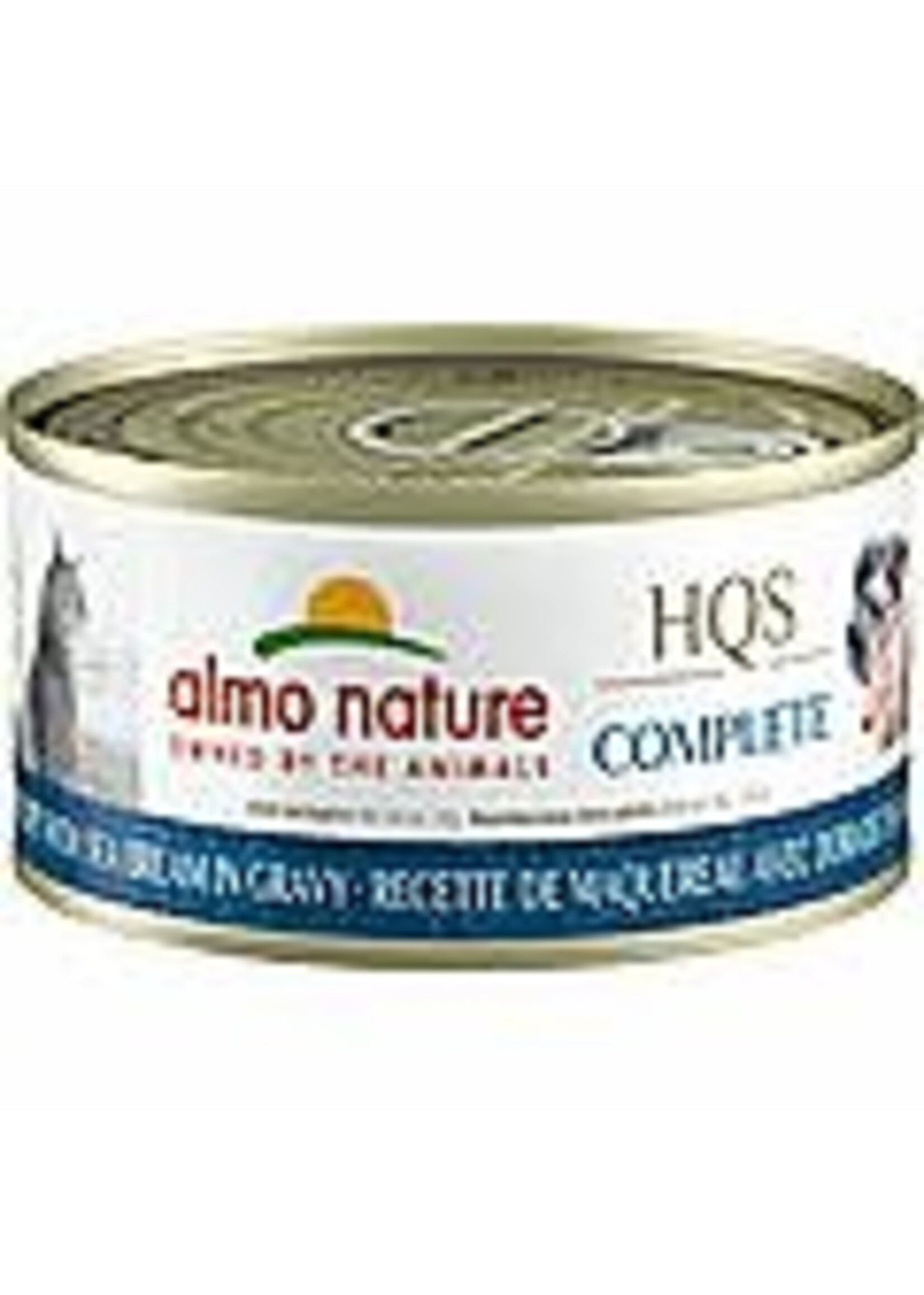 almo Nature Almo Nature Cat HQS Complete Mackerel w/ Sea Bream in Gravy 70gm