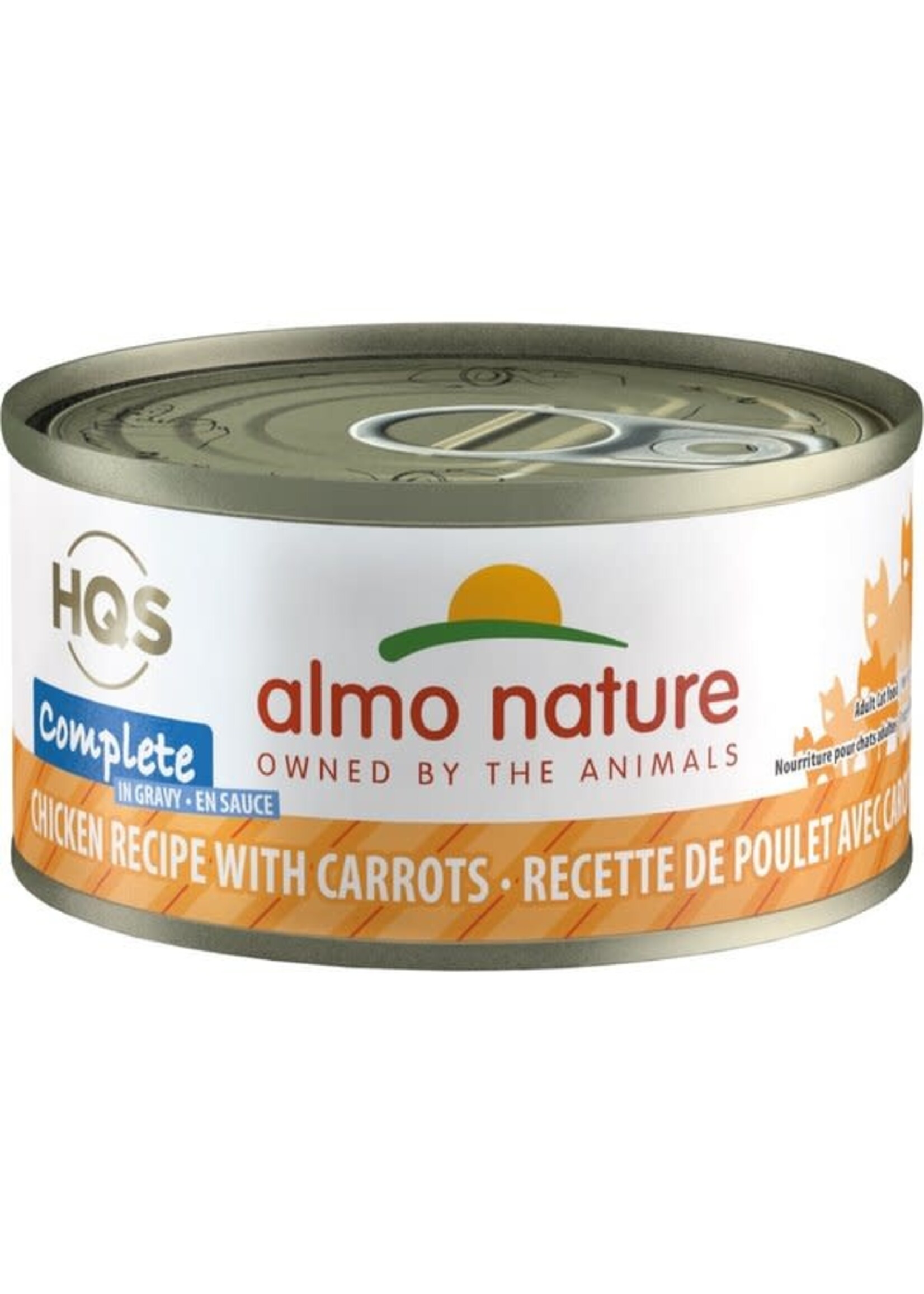 almo Nature Almo Nature Cat HQS Complete Chicken w/ Carrots in Gravy 70gm
