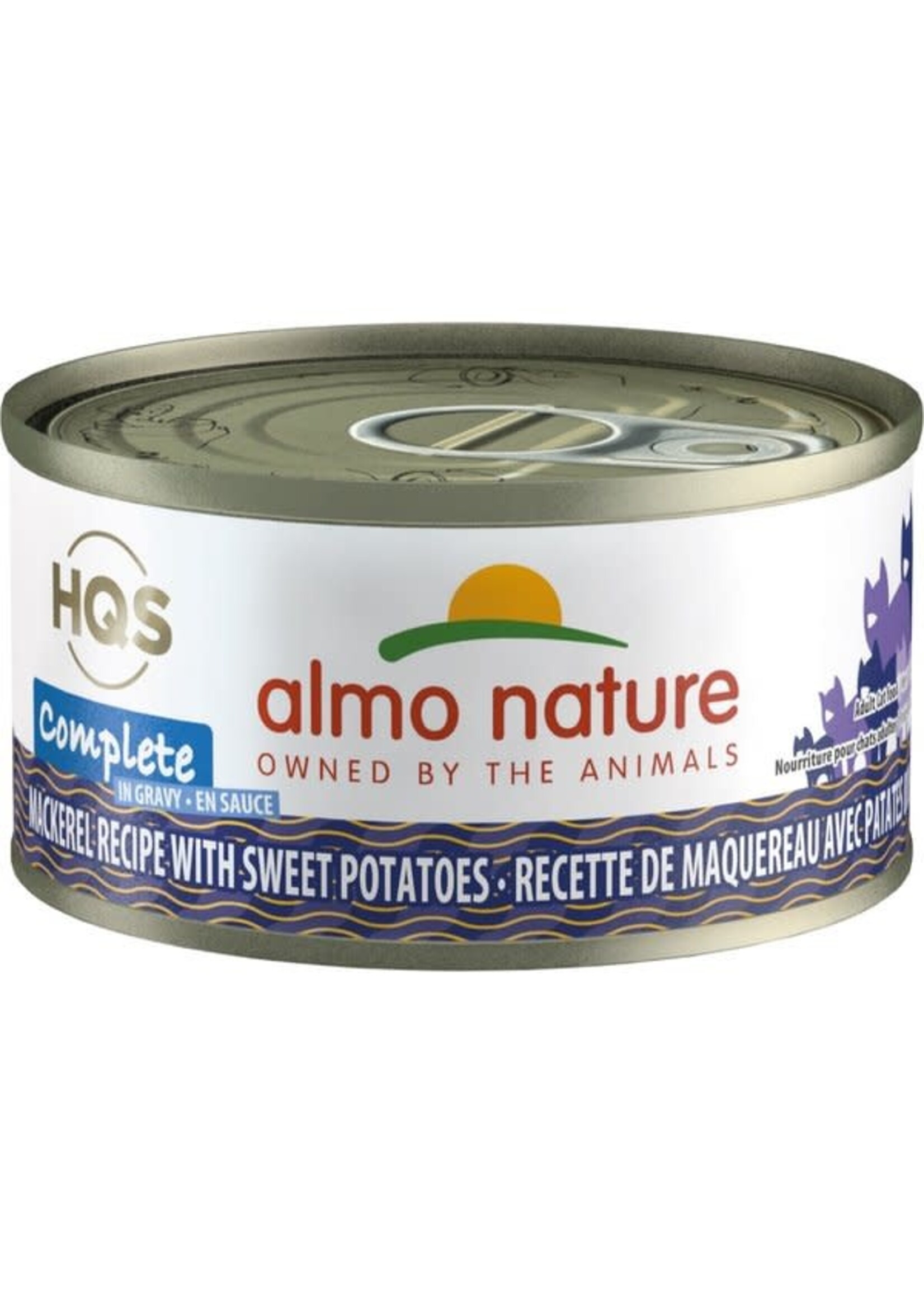 almo Nature Almo Nature Cat HQS Complete Mackerel w/ Sweet Potatoes in Gravy 24/70gm