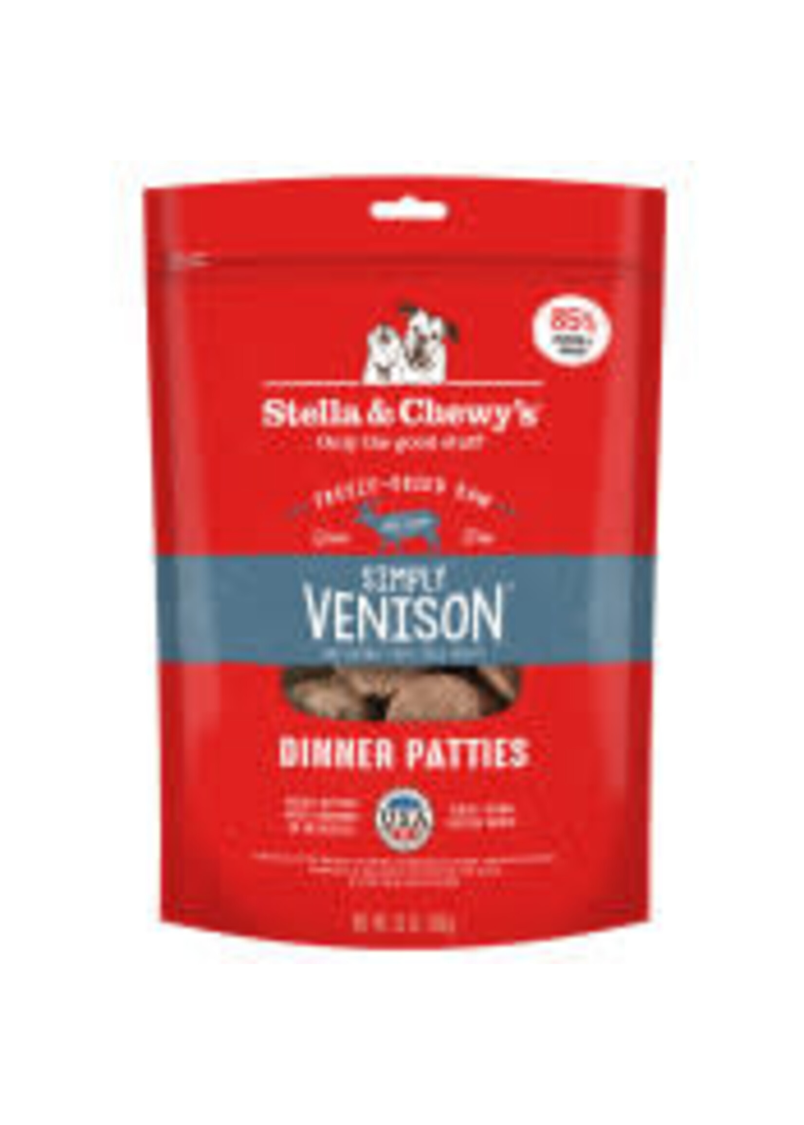 Stella and Chewy's Stella's FD Dinner Patties Simply Venison
