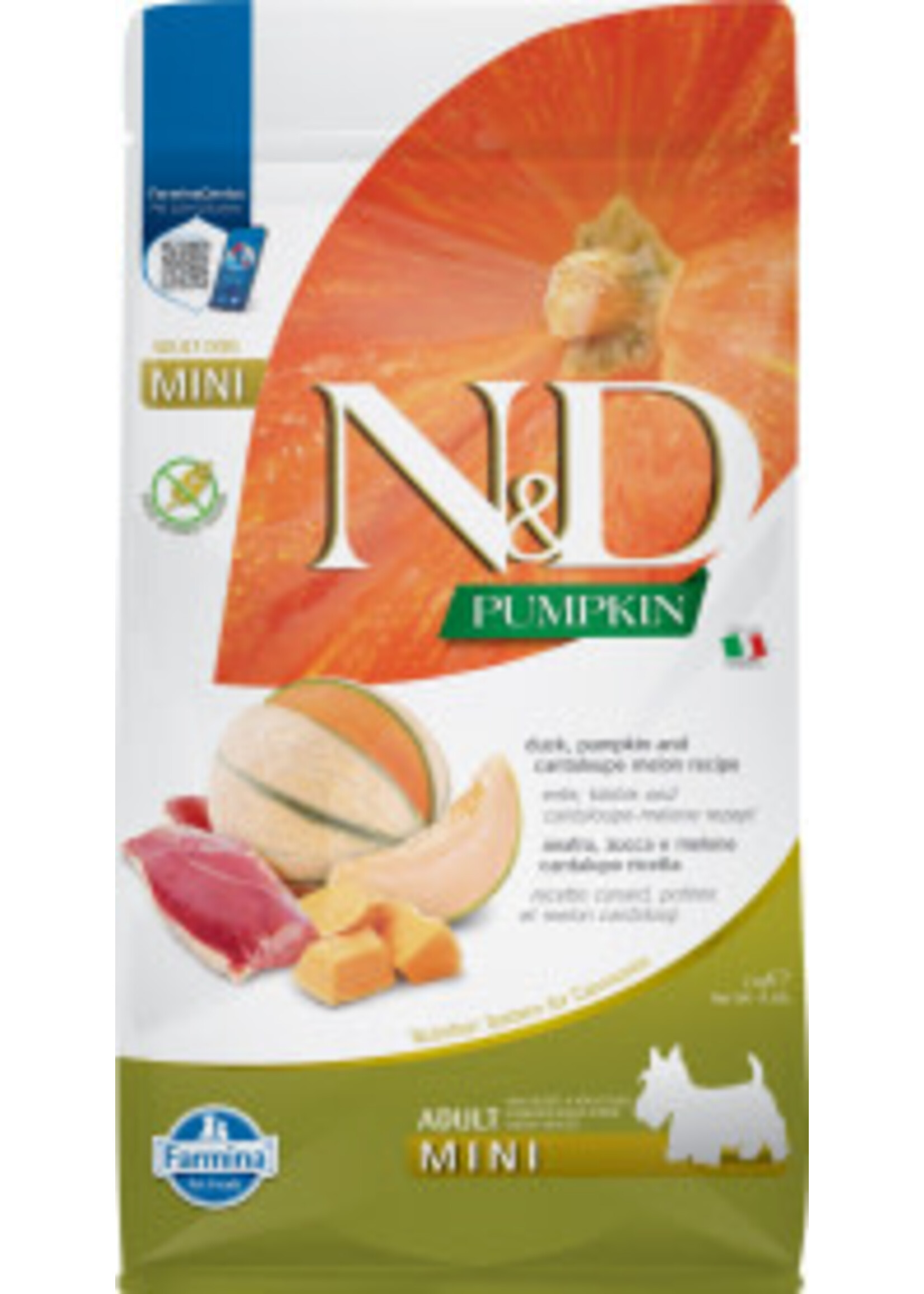 Farmina Farmina N&D PUMPKIN Dog Duck & Cantaloupe Adult Mini 2kg