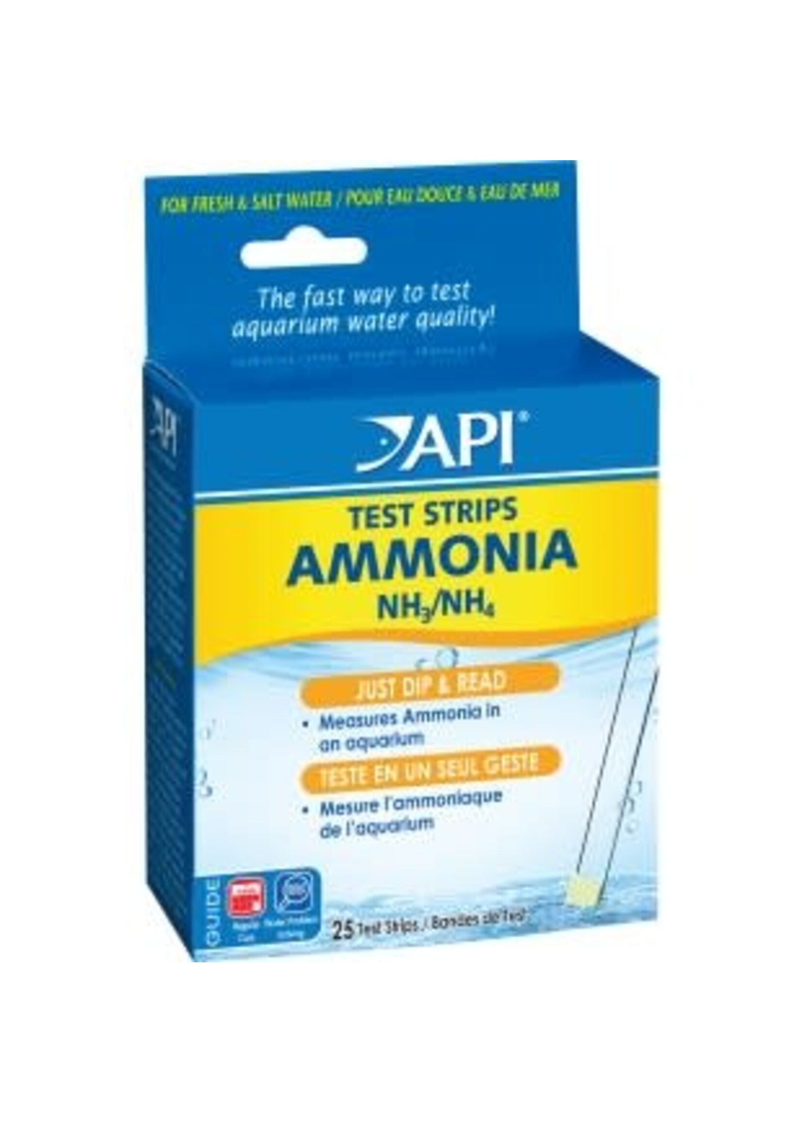 API API Ammonia Test Strips 25ct