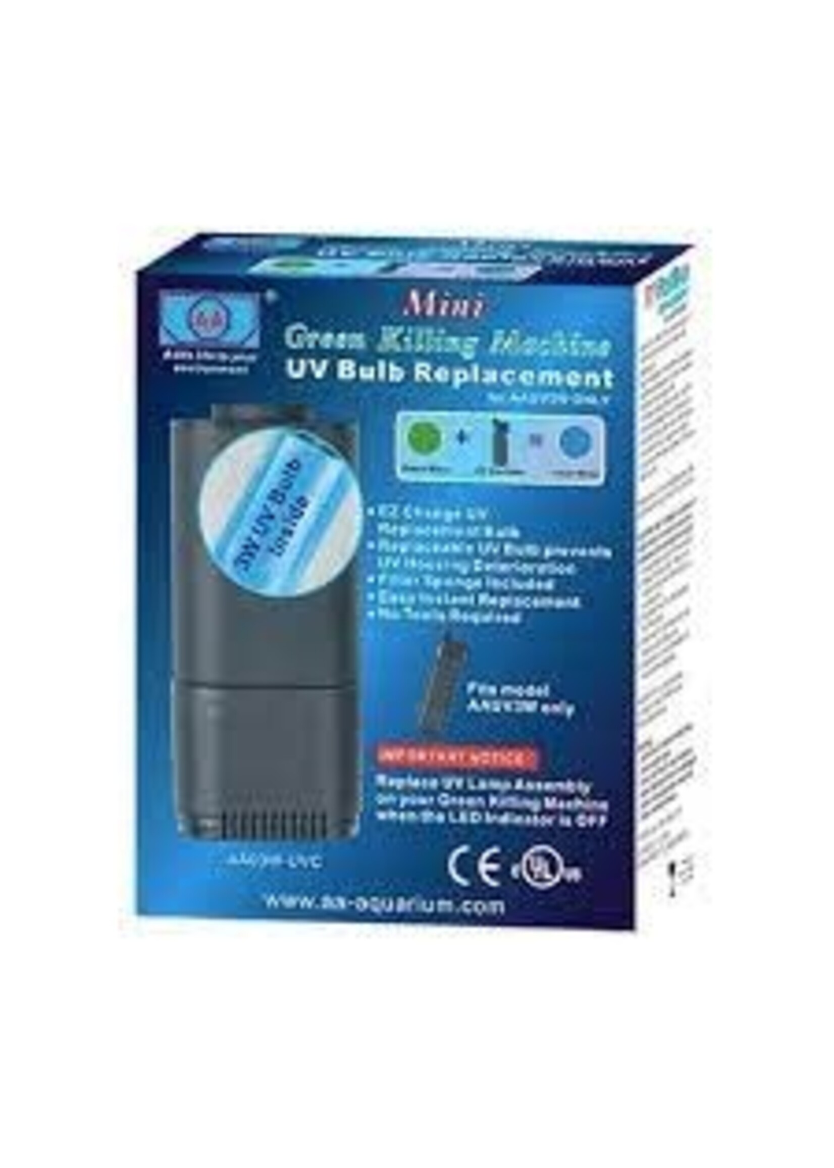 AA AA Mini UV Bulb Replacement 3W