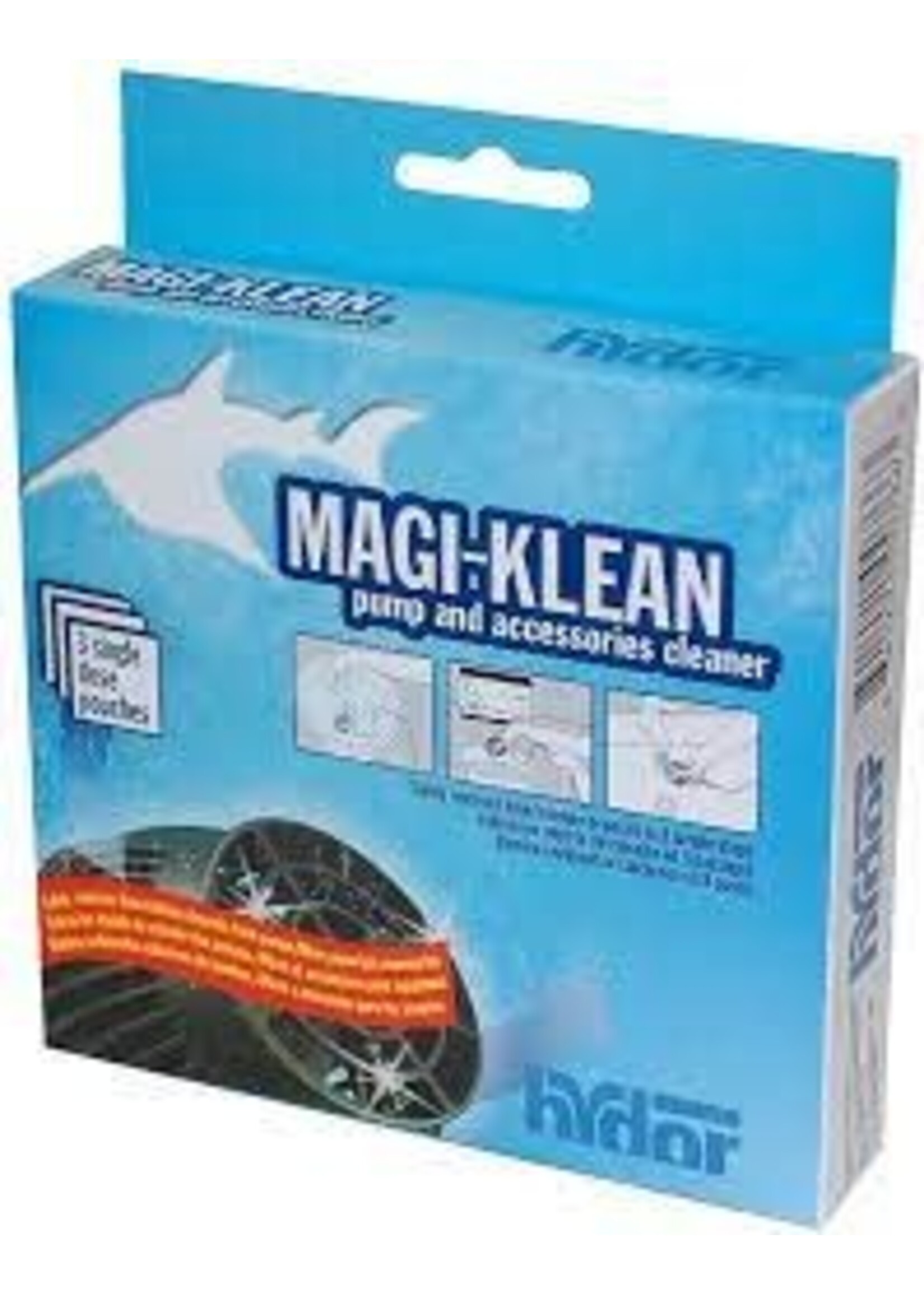 Hydor Hydor Magi-Klean pump and accessories cleaner 3pouches