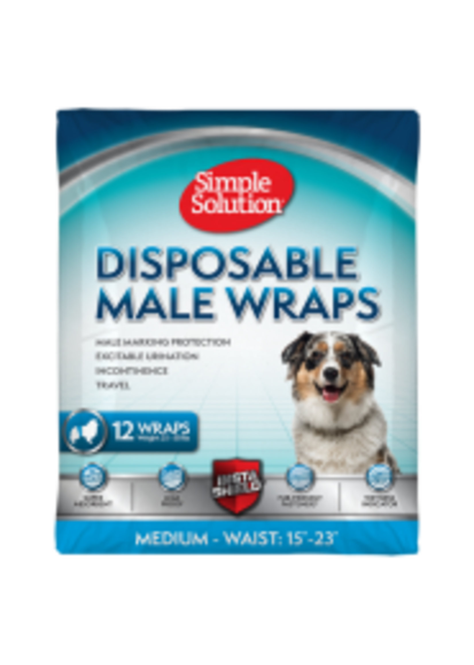 Simple Solutions Simple Solution Disposable Male Dog Wrap