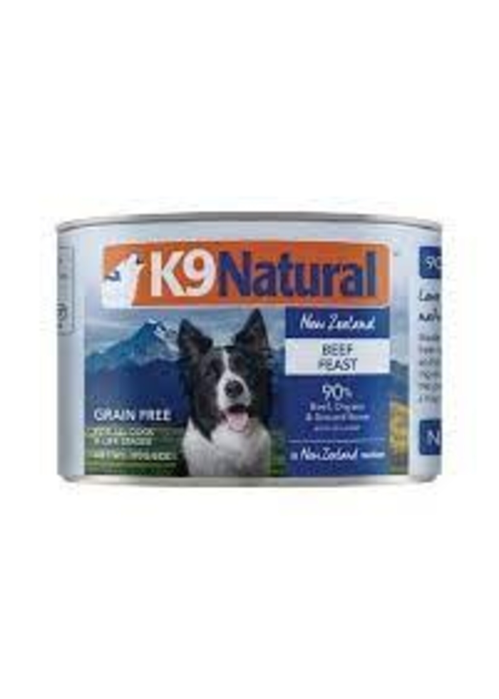 K9 Natural K9 Natural Beef Can 170g /6oz single