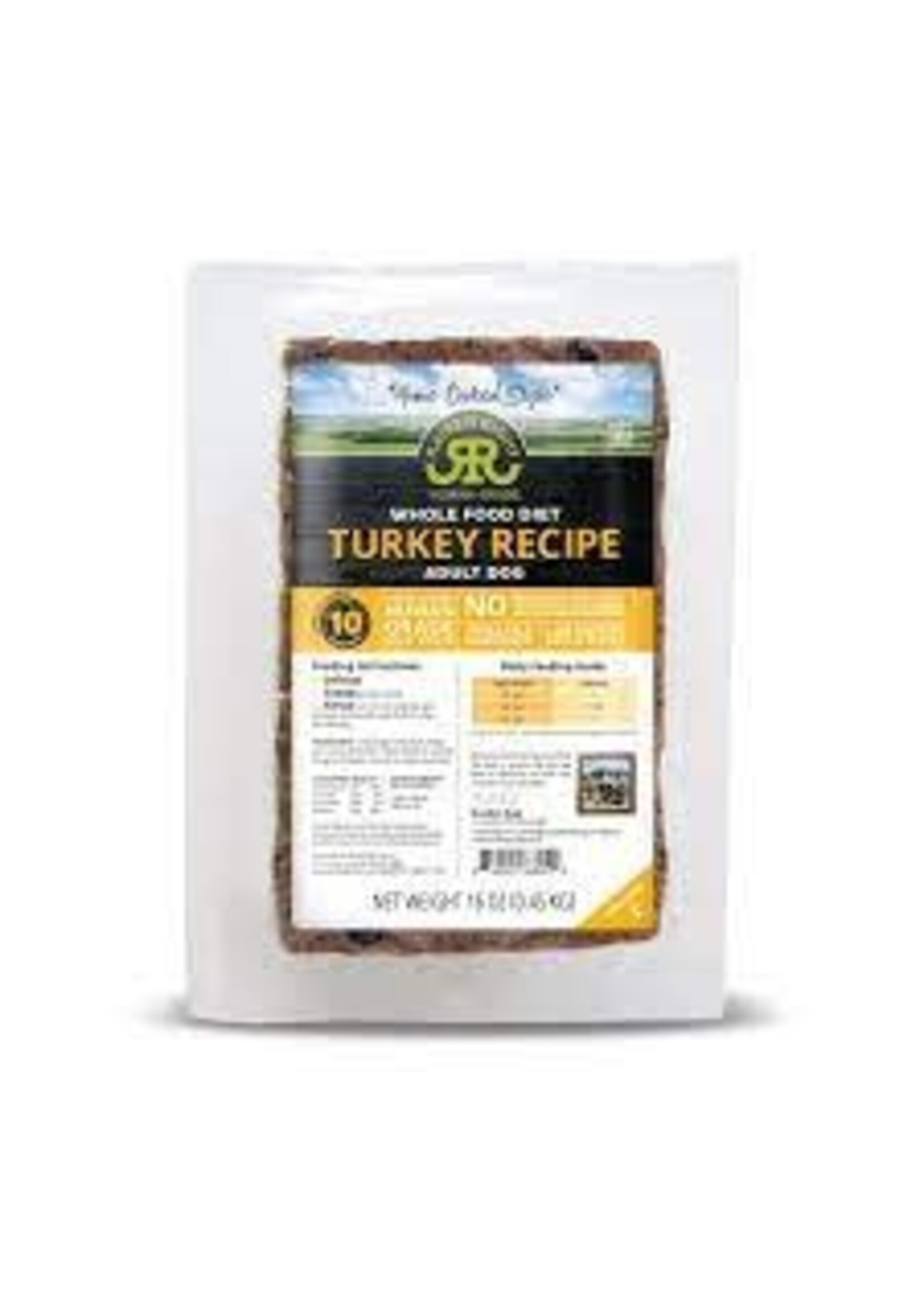 Raised Right Raised Right Adult Dog Recipe 16oz Turkey