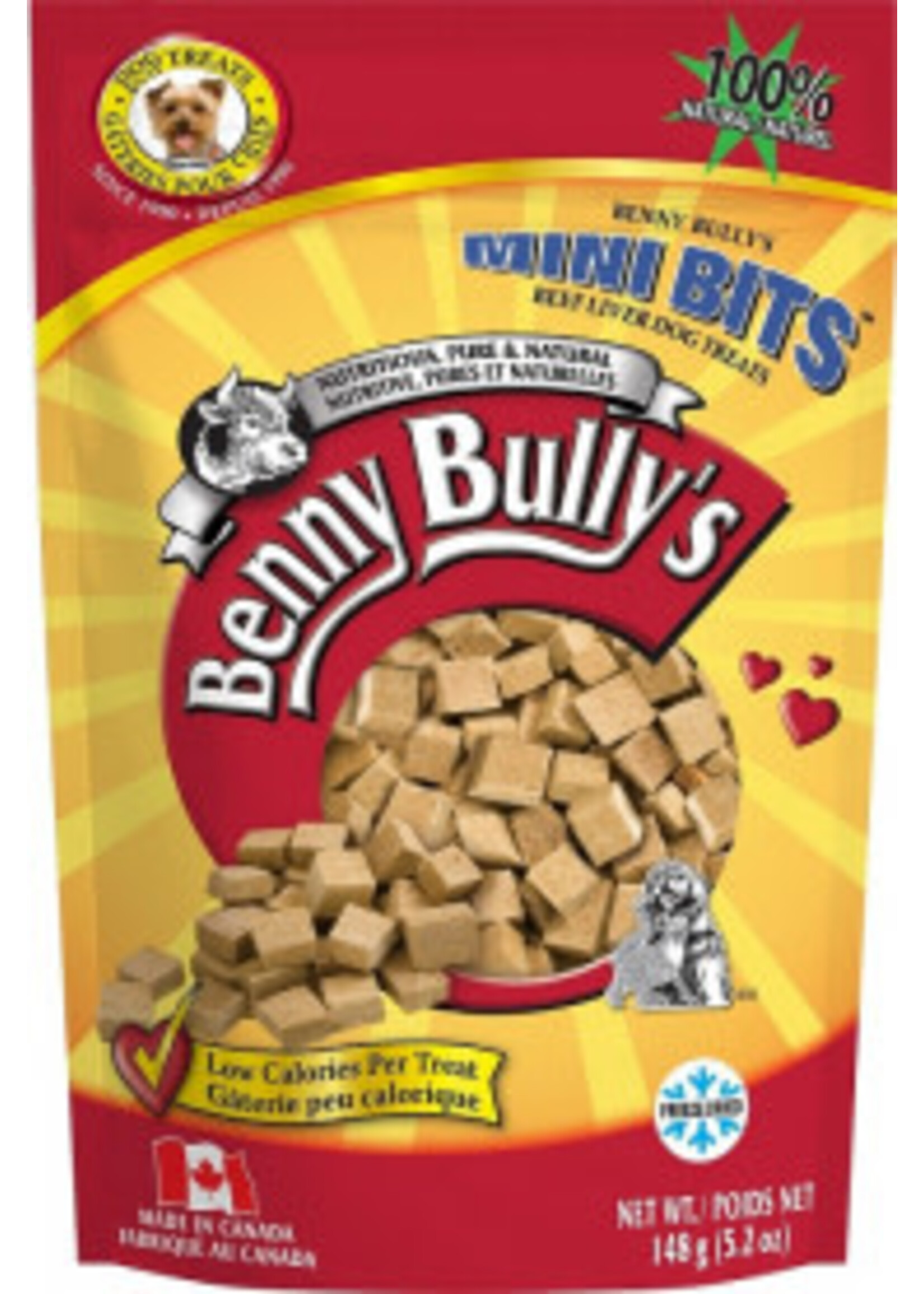 Benny Bully's Benny Bully's Dog Liver Mini Bits 50g