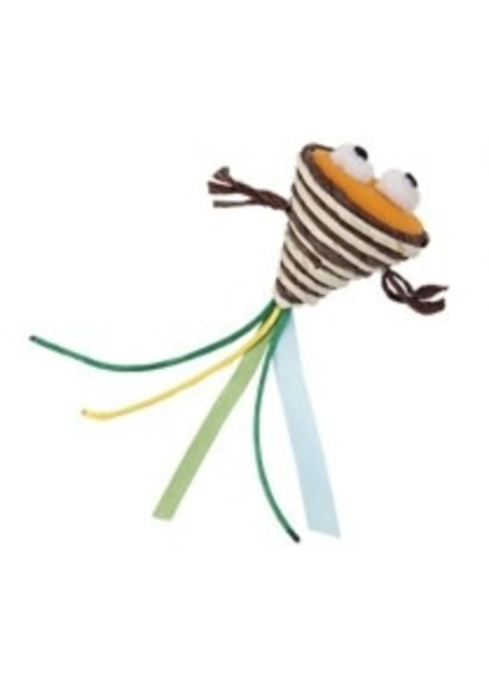 Budz Budz Cat Toy Weaving Rope Cone w/ Eyes 2.5"