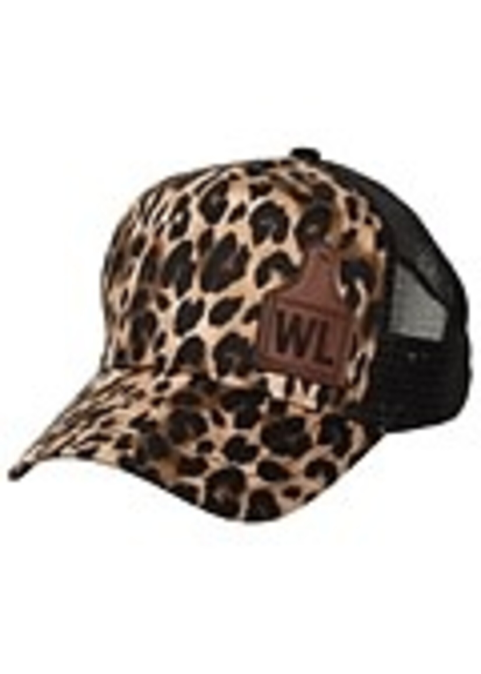 Weaver Livestock Weaver Livestock Cap w/Livestock Ear Tag Patch Leopard
