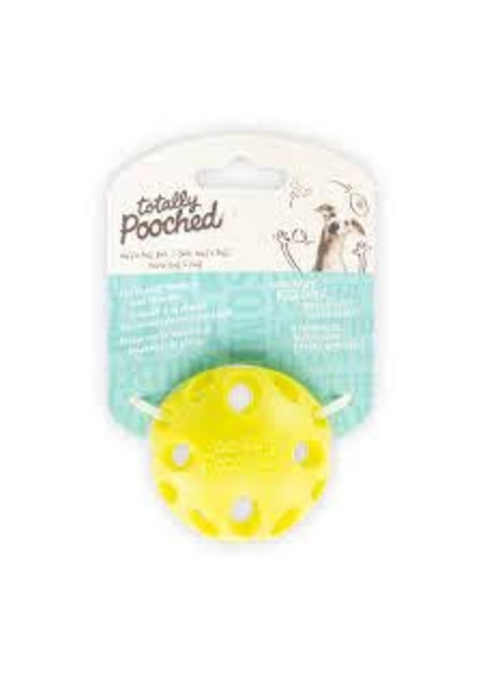 Totally Pooched Totally Pooched Huff'n Puff Rubber Ball