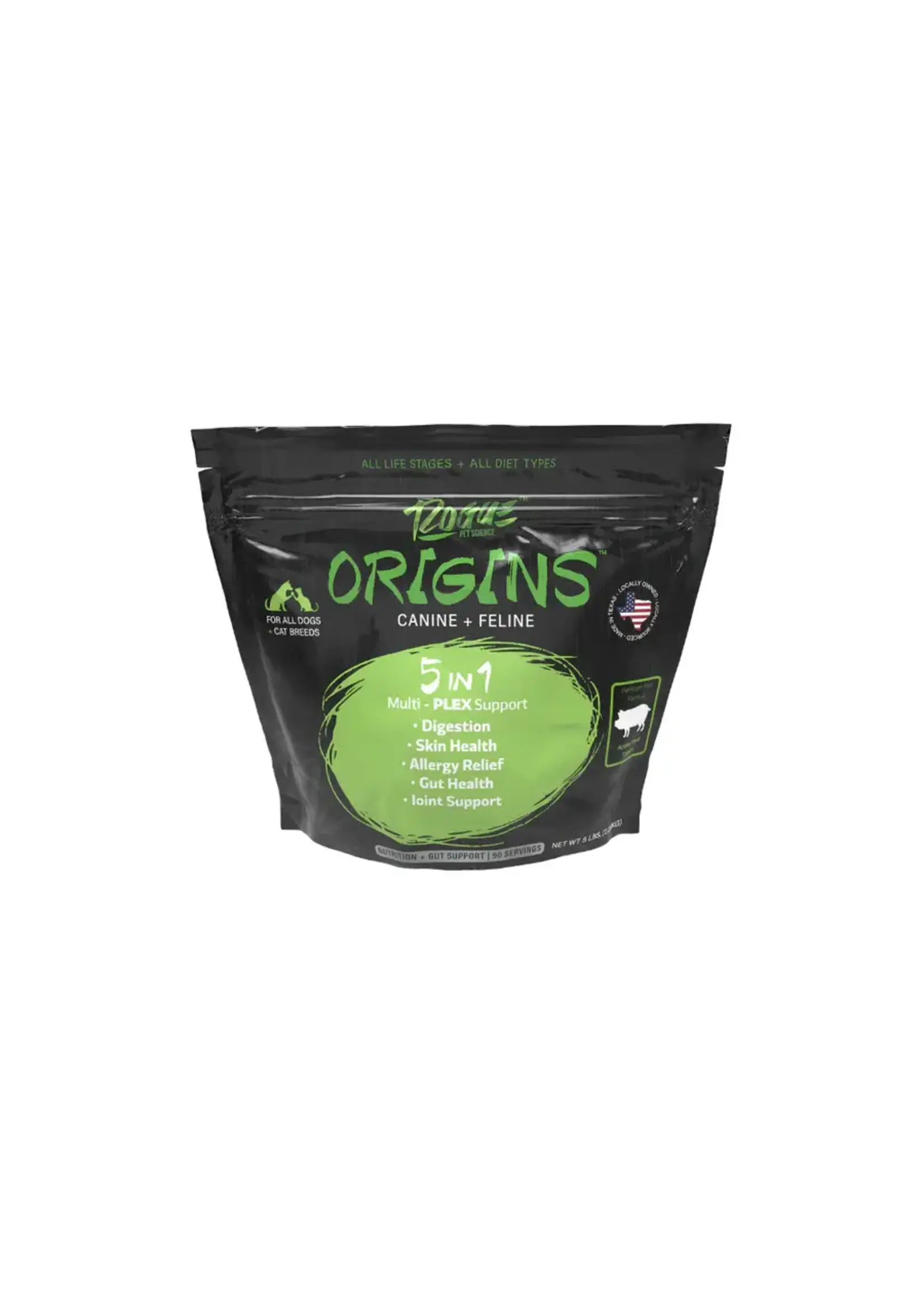 Rogue Pet Science Rogue Origins 5 in 1 Pork