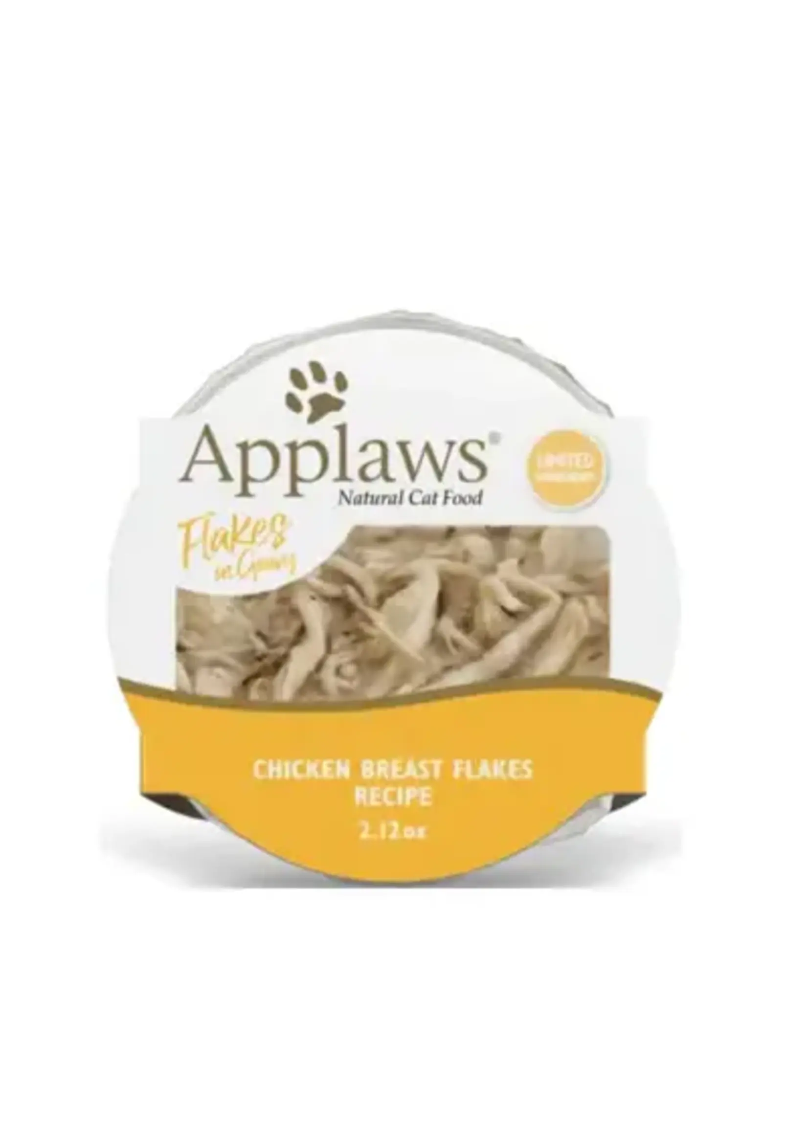 Applaws Applaws Cat Pots Chicken Breast Flakes in Gravy 60g single
