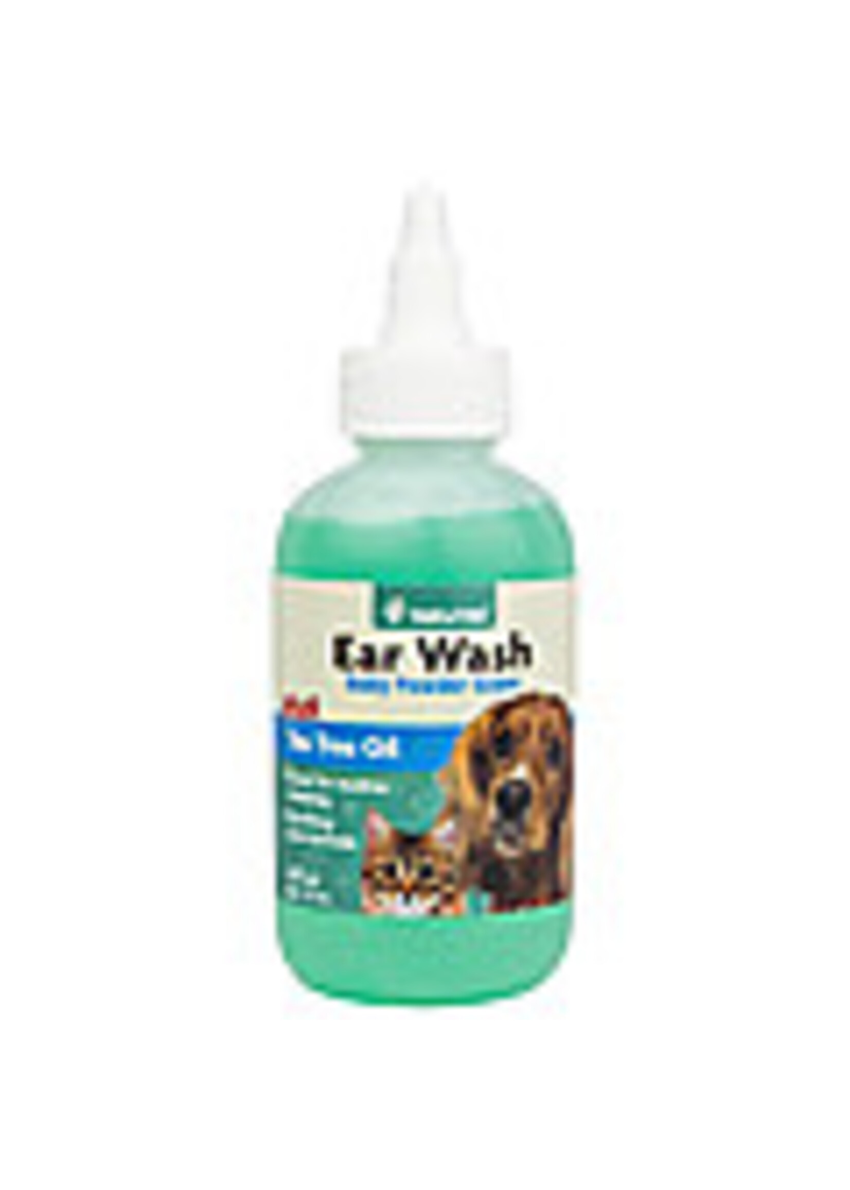 NaturVet NaturVet Ear Wash Tea Tree Oil 4oz