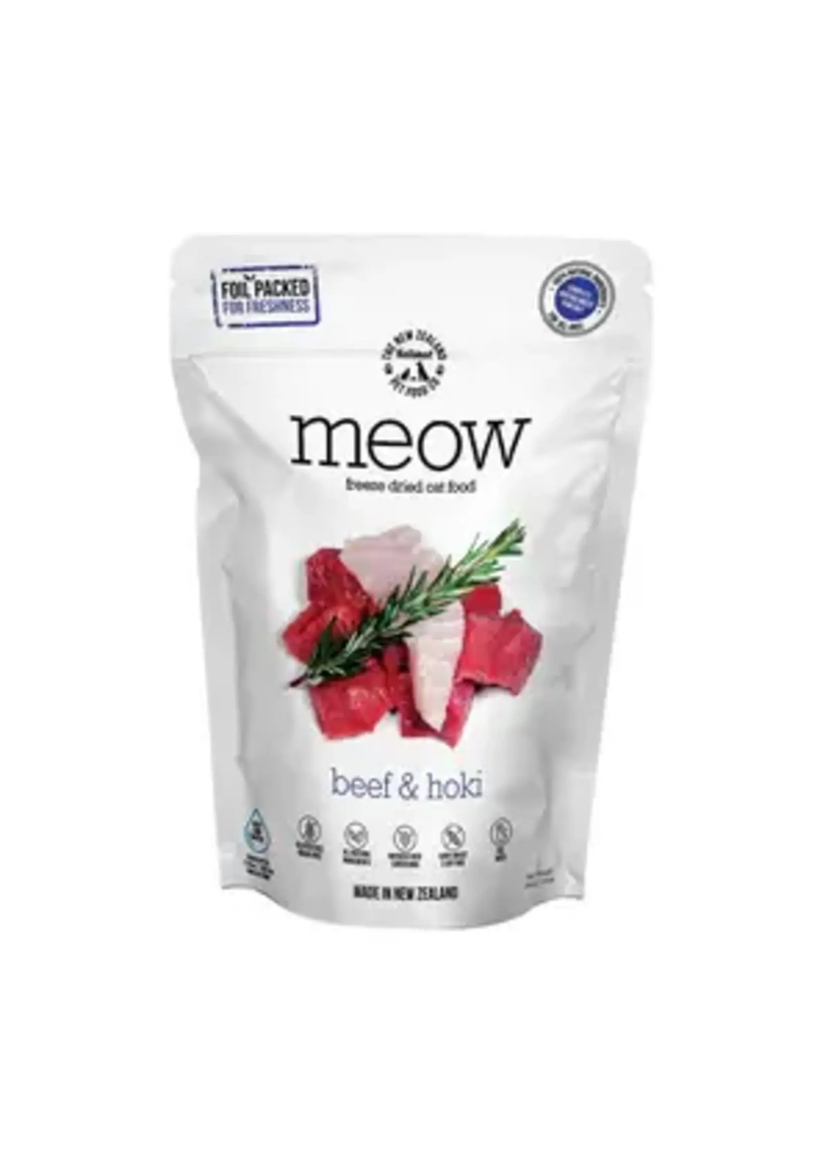 New Zealand Natural Pet Food Co NZ Natural Pet Food Co. Meow Beef & Hoki Freeze Dried 280g
