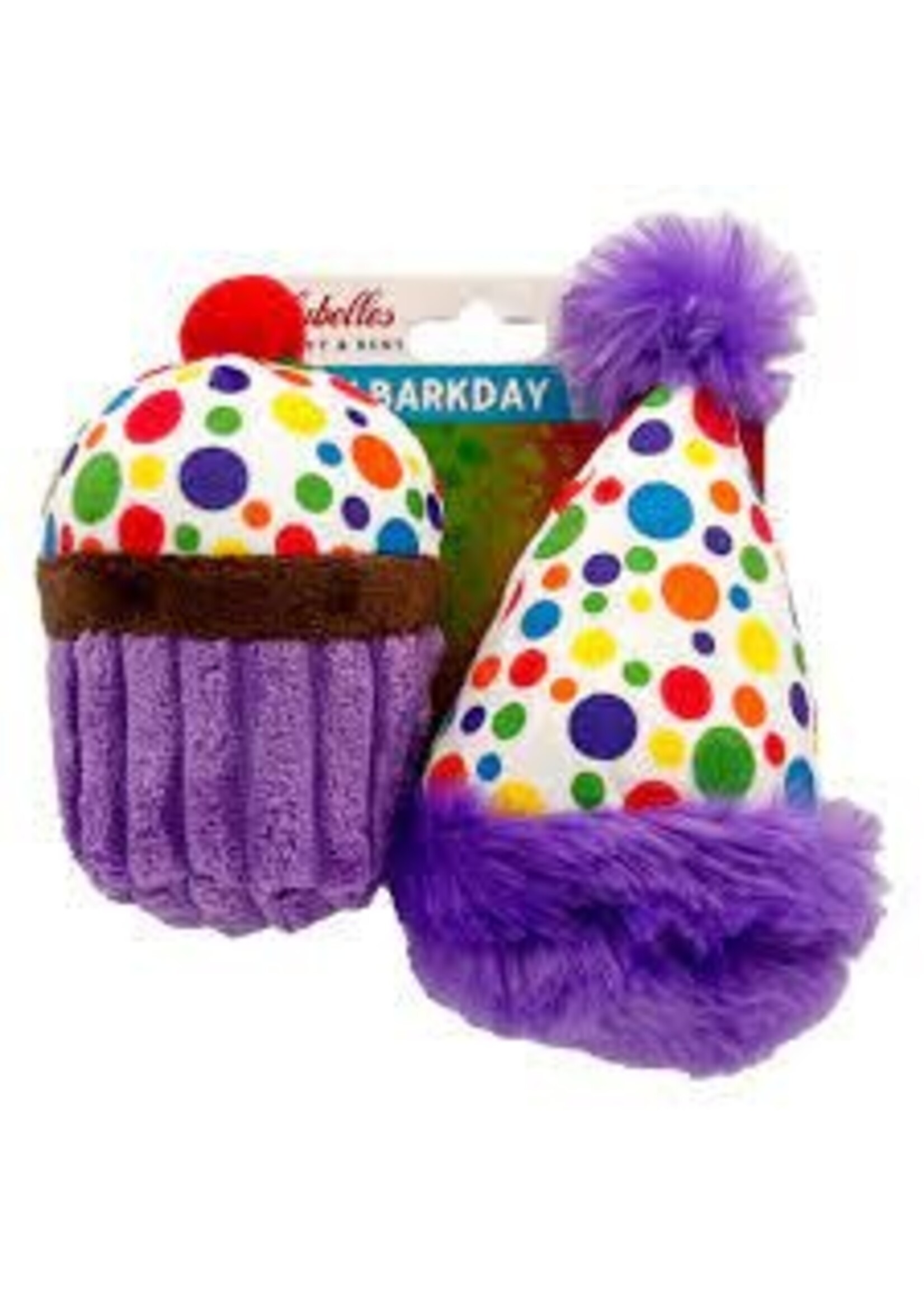Huxley & Kent Huxley & Kent Tiny Tuff Its My Barkday 2pack Dog Toy