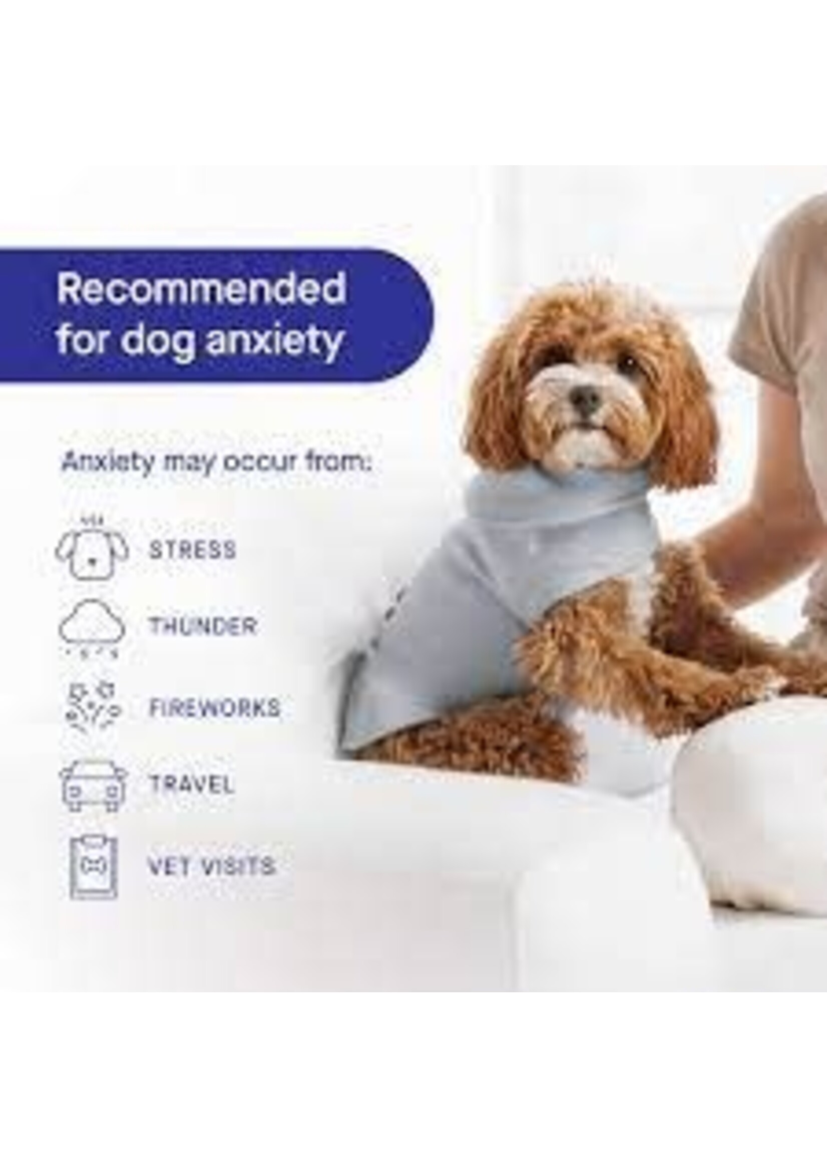 Canada Pooch Canada Pooch Core Weighted Calming Vest Grey