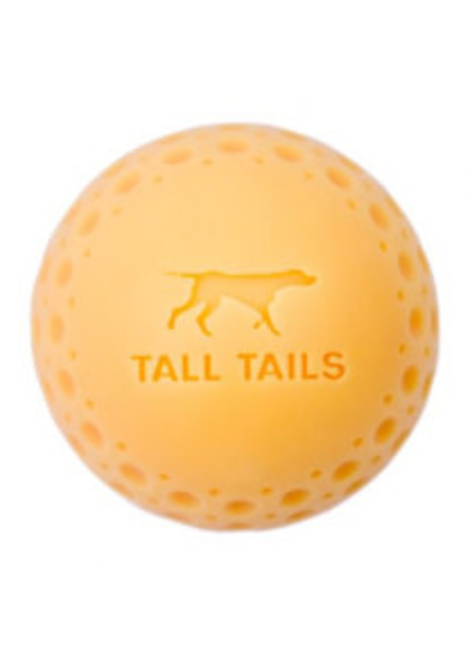 Tall Tails Tall Tails Goat Ball Small Yellow 2" 2pack