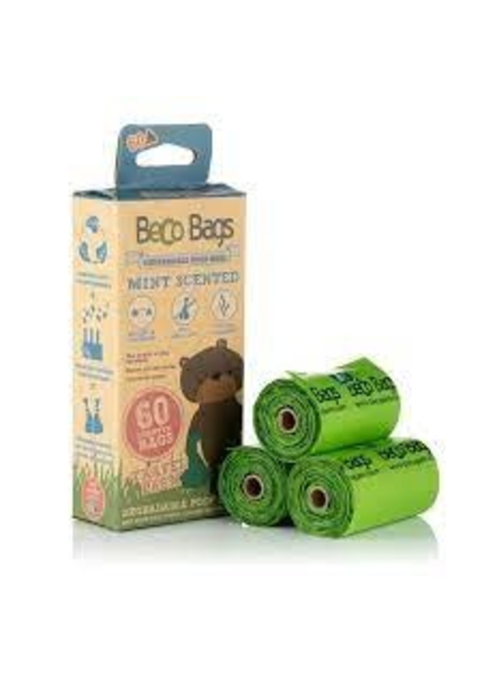 Beco Pets Beco Bags Mint Scented 60bags
