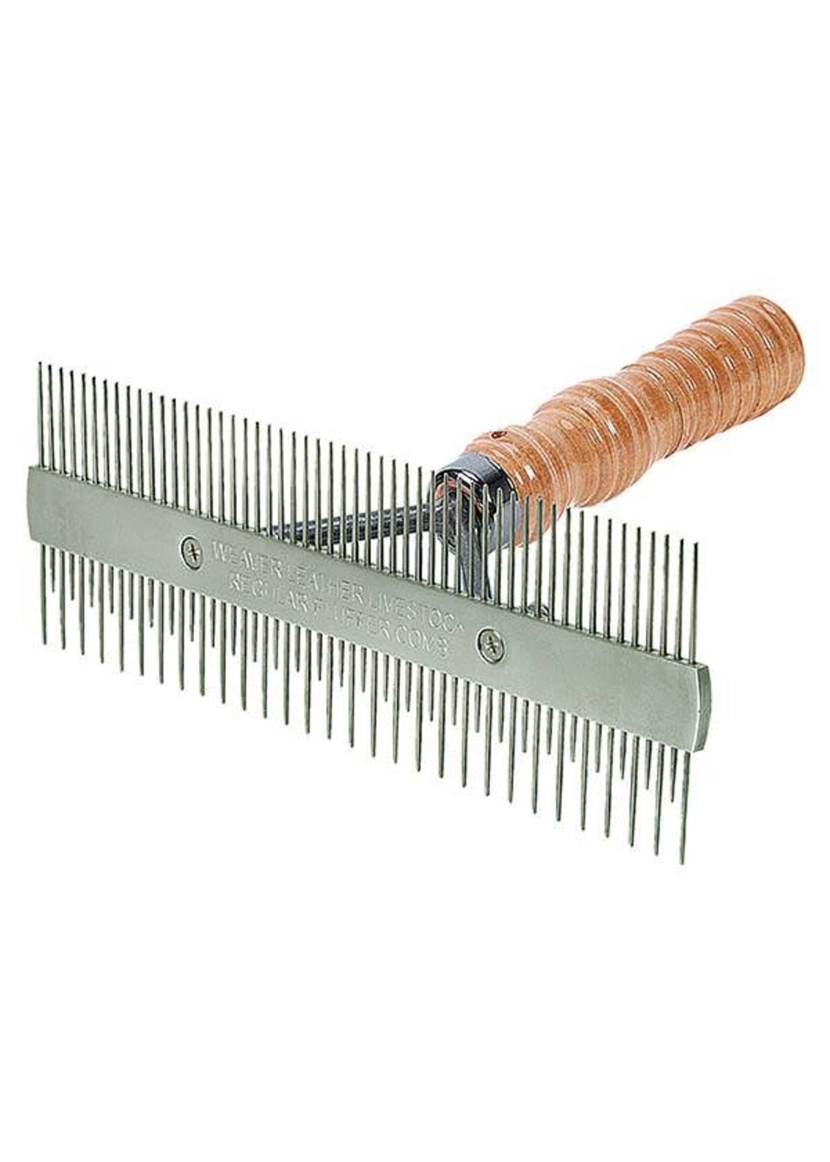 Weaver Livestock Weaver Livestock 2 Sided Comb Wood Handle