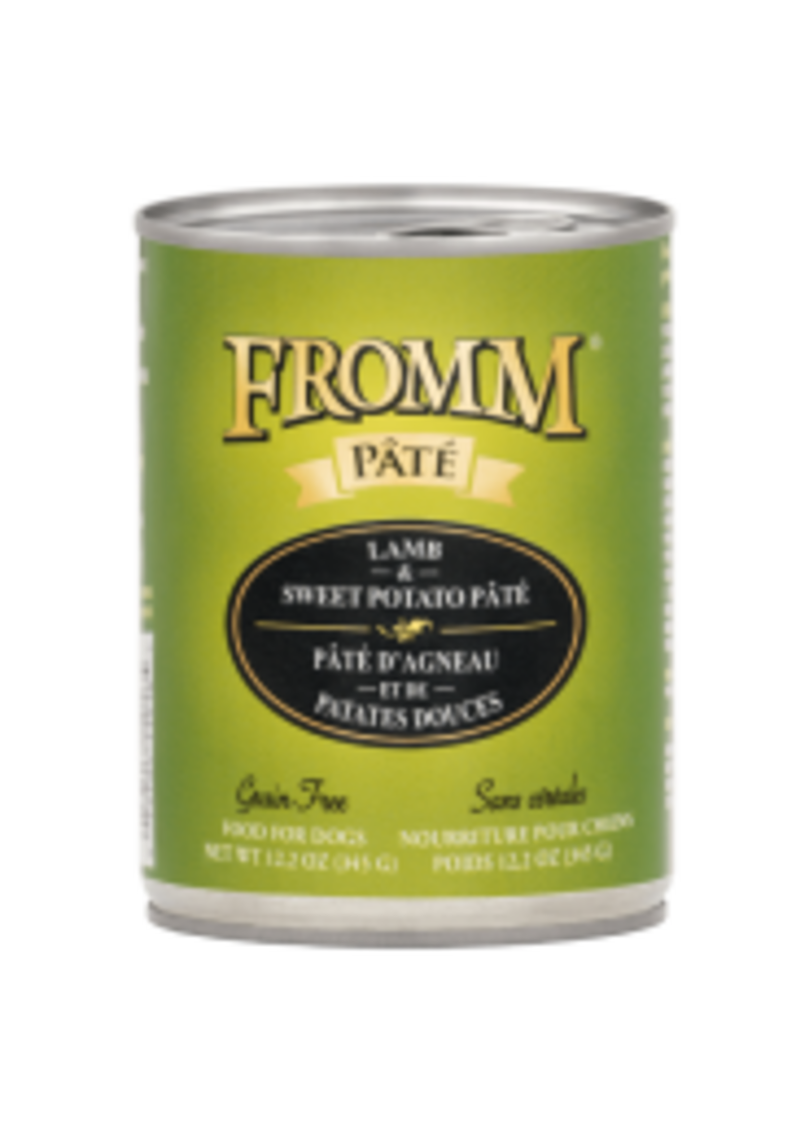 Fromm Family Pet Food Fromm Dog GF Lamb & Sweet Potato Pate 12.2oz single