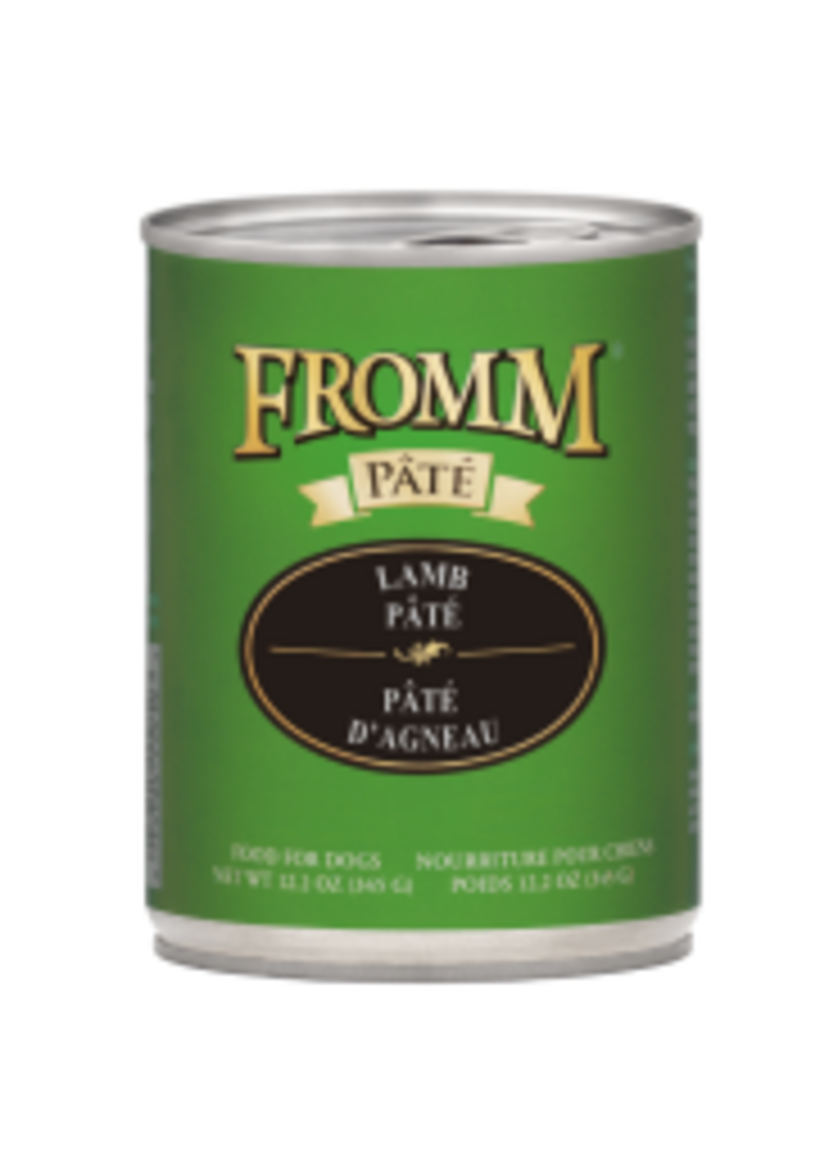 Fromm Family Pet Food Fromm Dog Lamb Pate 12.2oz case 12