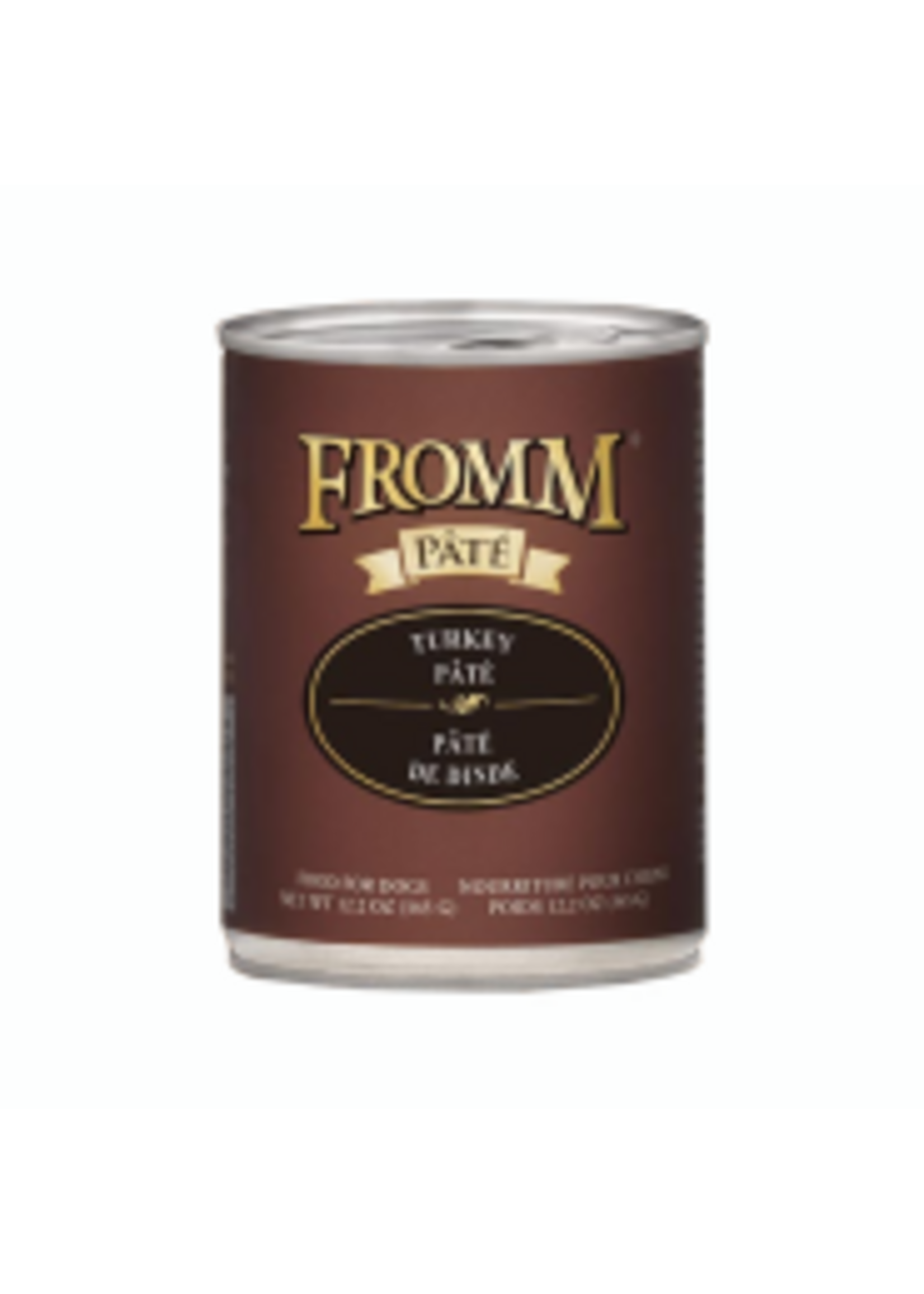 Fromm Family Pet Food Fromm Dog Turkey Pate 12oz case 12