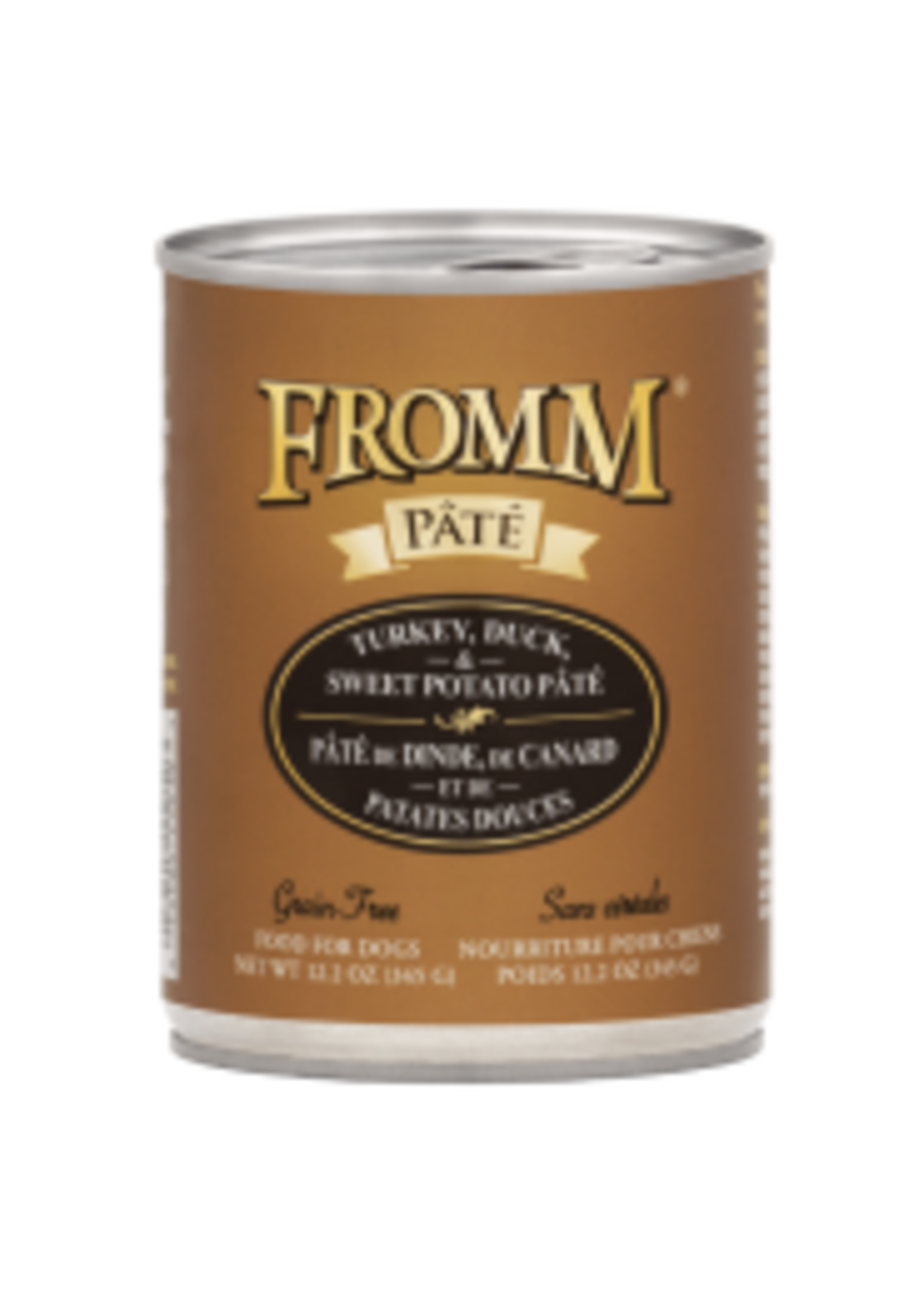 Fromm Family Pet Food Fromm Dog GF Turkey Duck & Sweet Potato 12.2oz single
