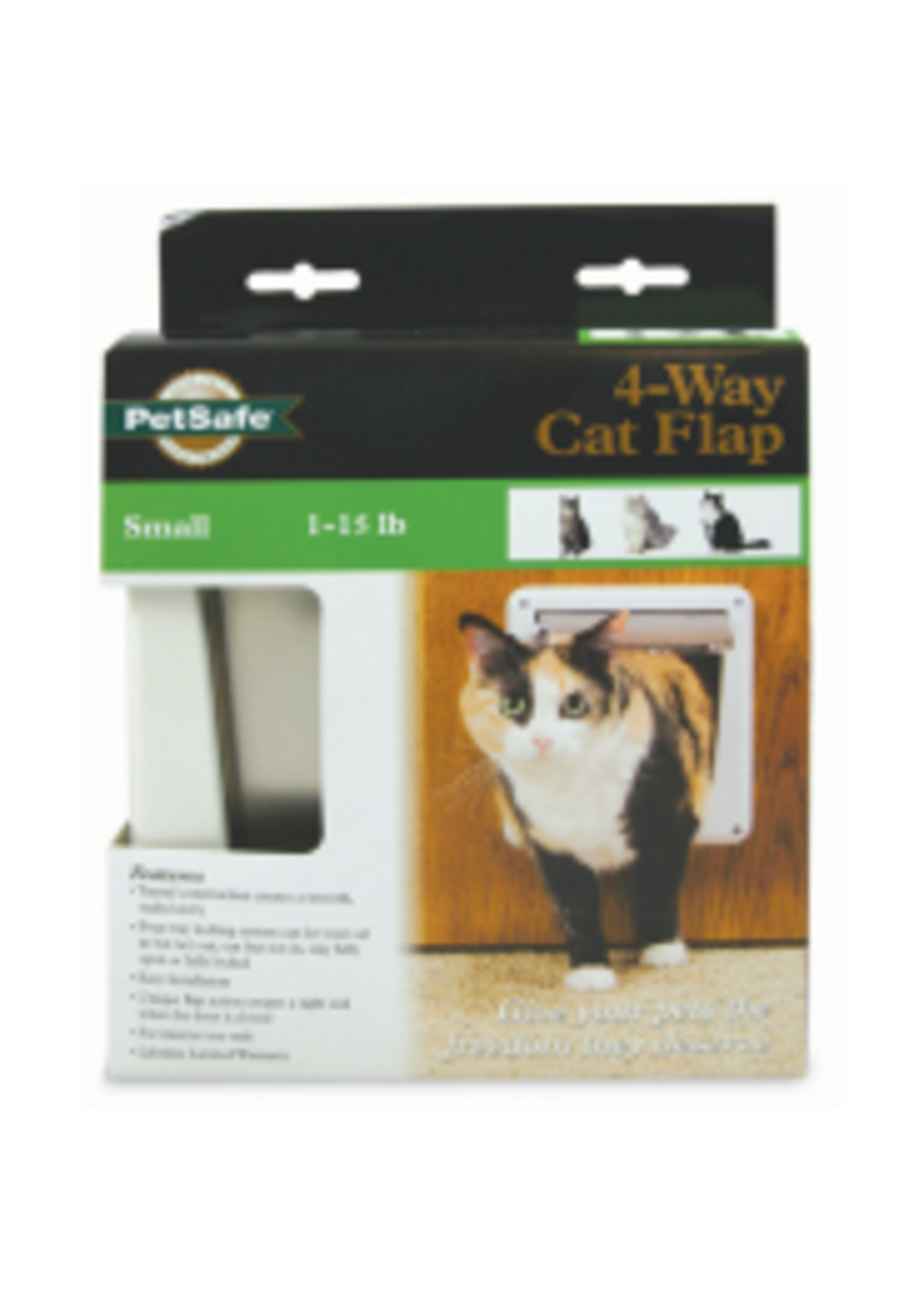 Petsafe Petsafe Cat Four Way Flap White