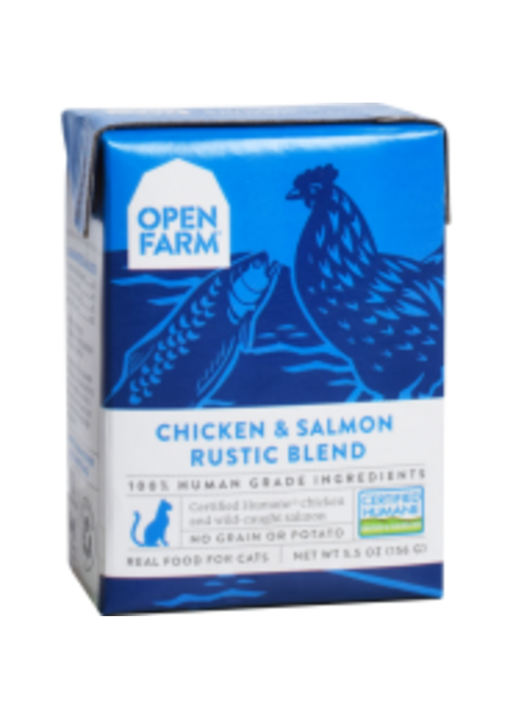 Open Farm Open Farm Cat Chicken & Salmon Rustic Blend 5.5 oz single