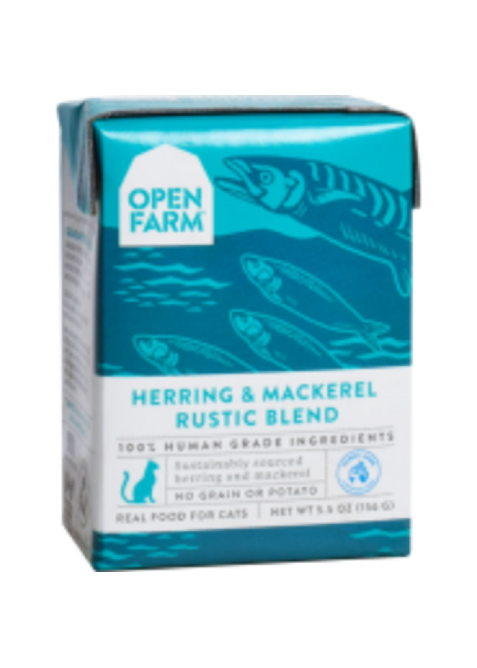 Open Farm Open Farm Cat Herring & Mackerel Rustic Blend 5.5 oz single