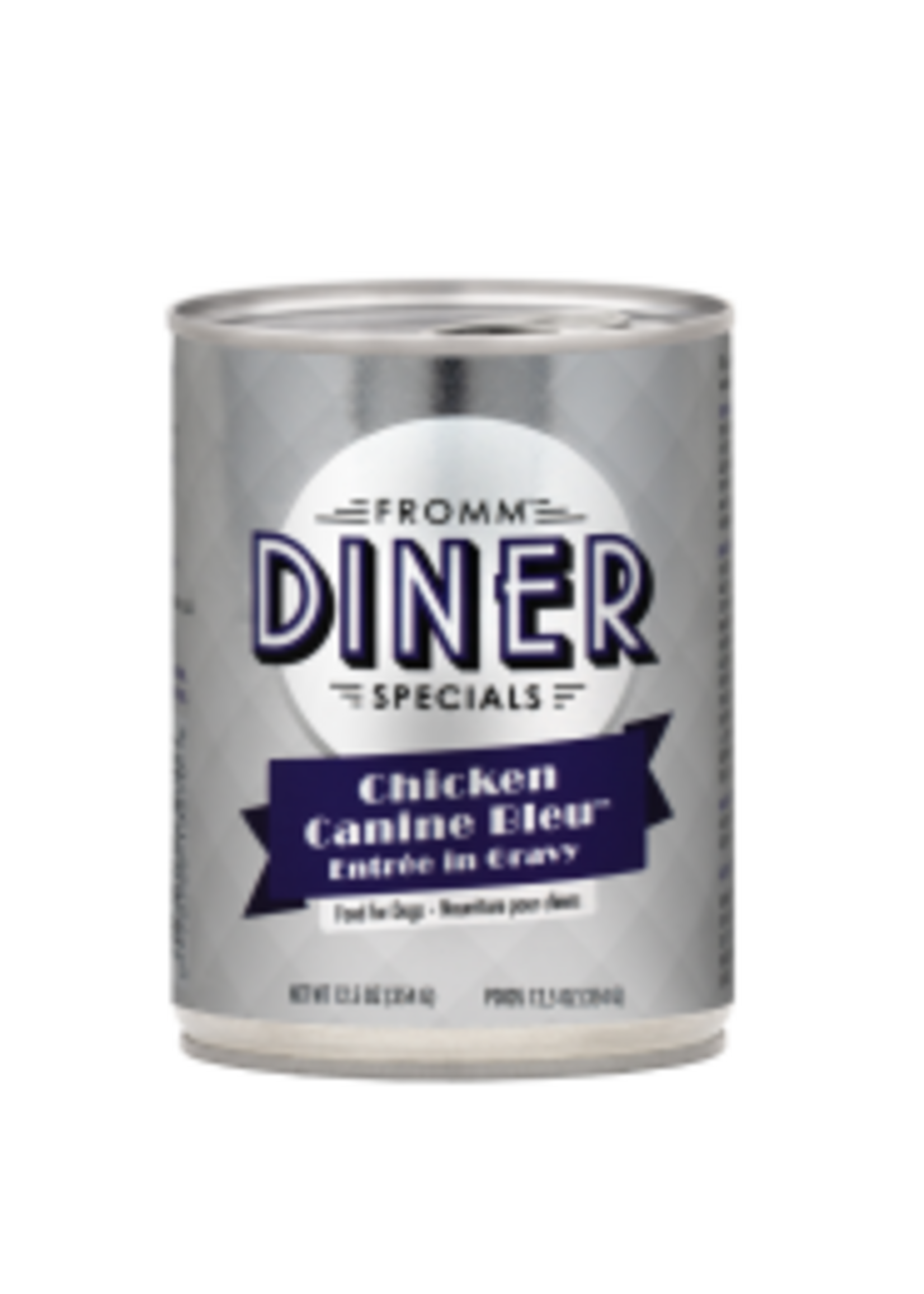 Fromm Family Pet Food Fromm Dog Diner Specials Chicken Canine Bleu Entre in Gravy 12.5 oz single