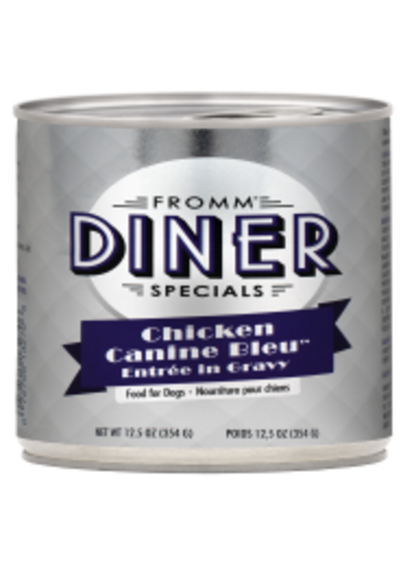 Fromm Family Pet Food Fromm Dog Diner Specials Chicken Canine Bleu Entre in Gravy 12.5 oz single