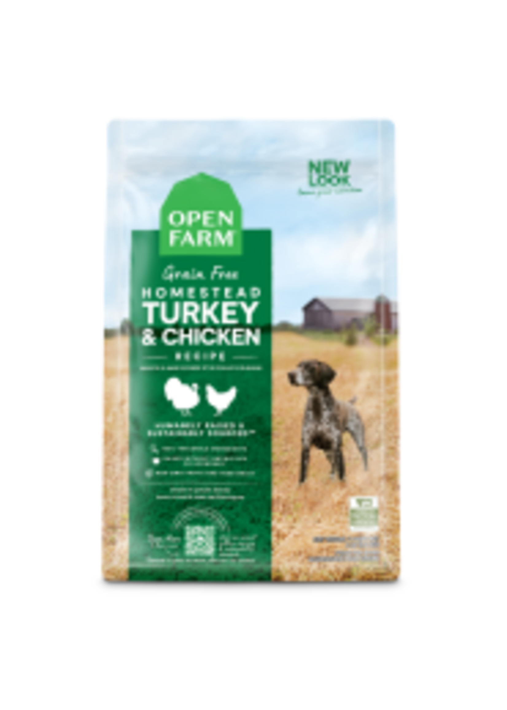 Open Farm Open Farm Dog Grain Free Homestead Turkey & Chicken