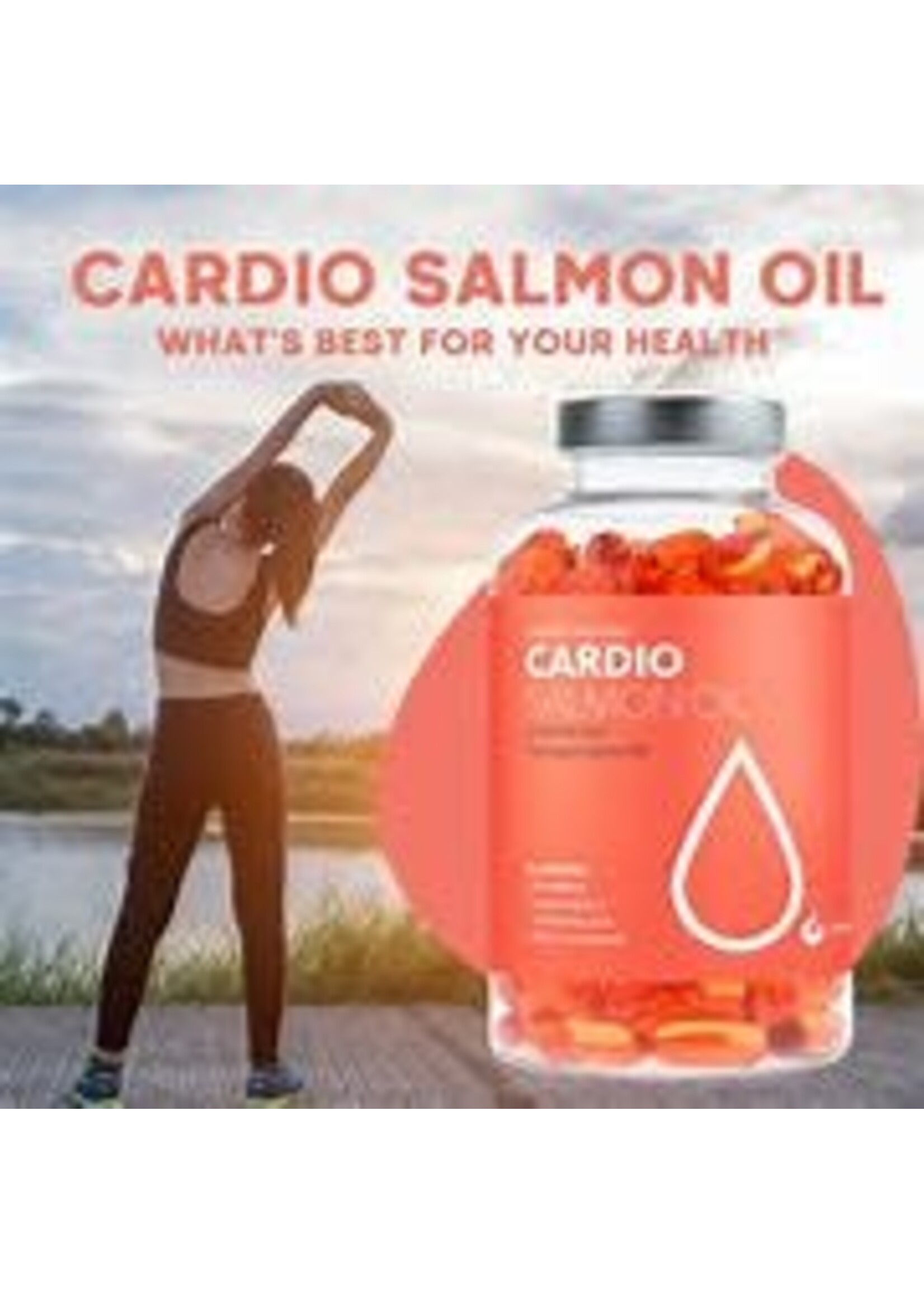 HBC Cardio Salmon Oil Capsules 180ct