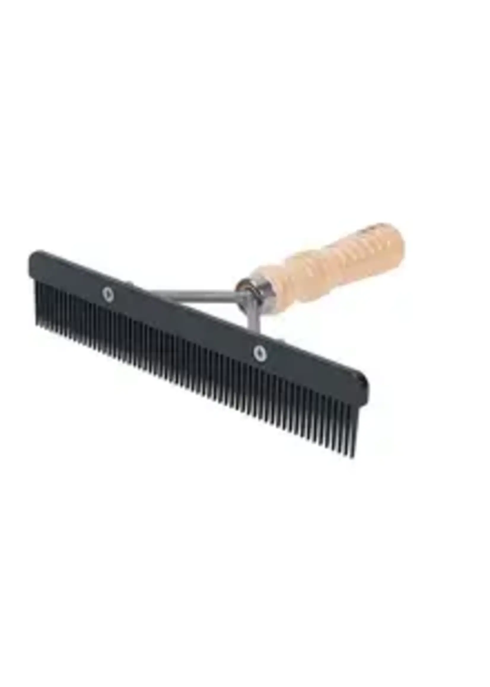 Weaver Livestock Weaver Livestock Show Wood Handle Comb Black