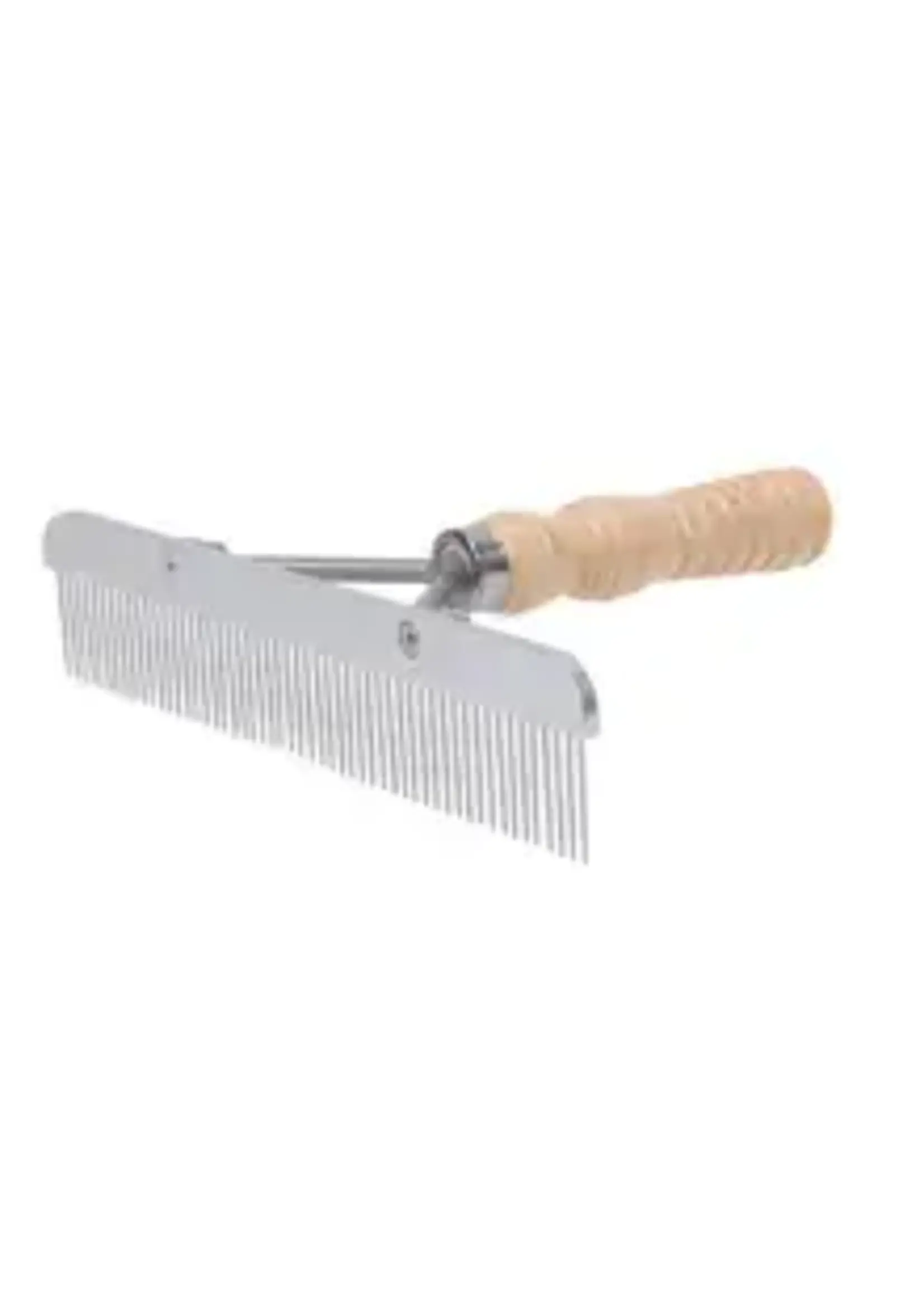 Weaver Livestock Weaver Livestock Stainless Steel Show Comb Wood Handle