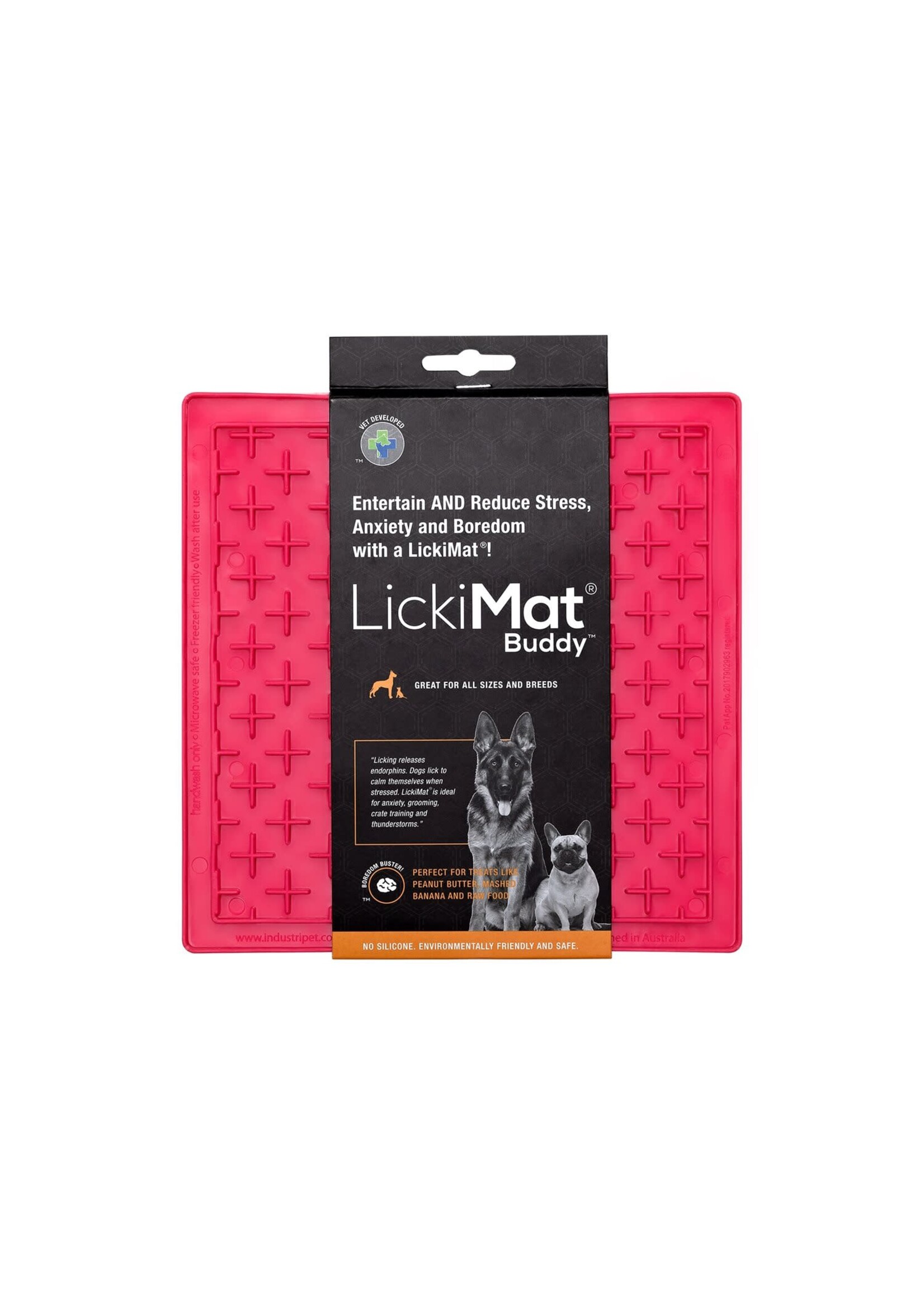 LickiMat LickiMat Classic Buddy Pink 8 x 8"