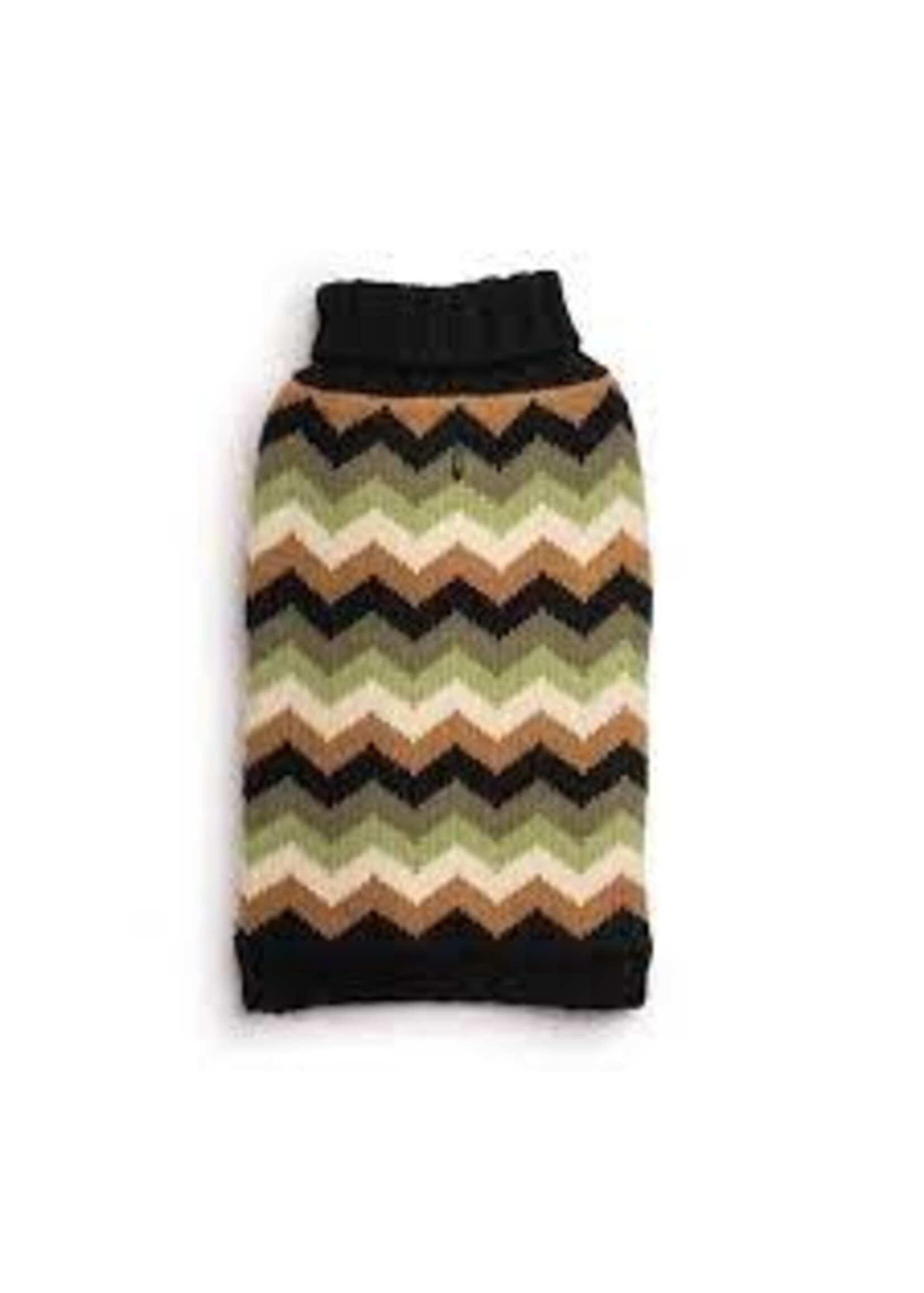 Fabdog Fabdog Chevron Sweater Black