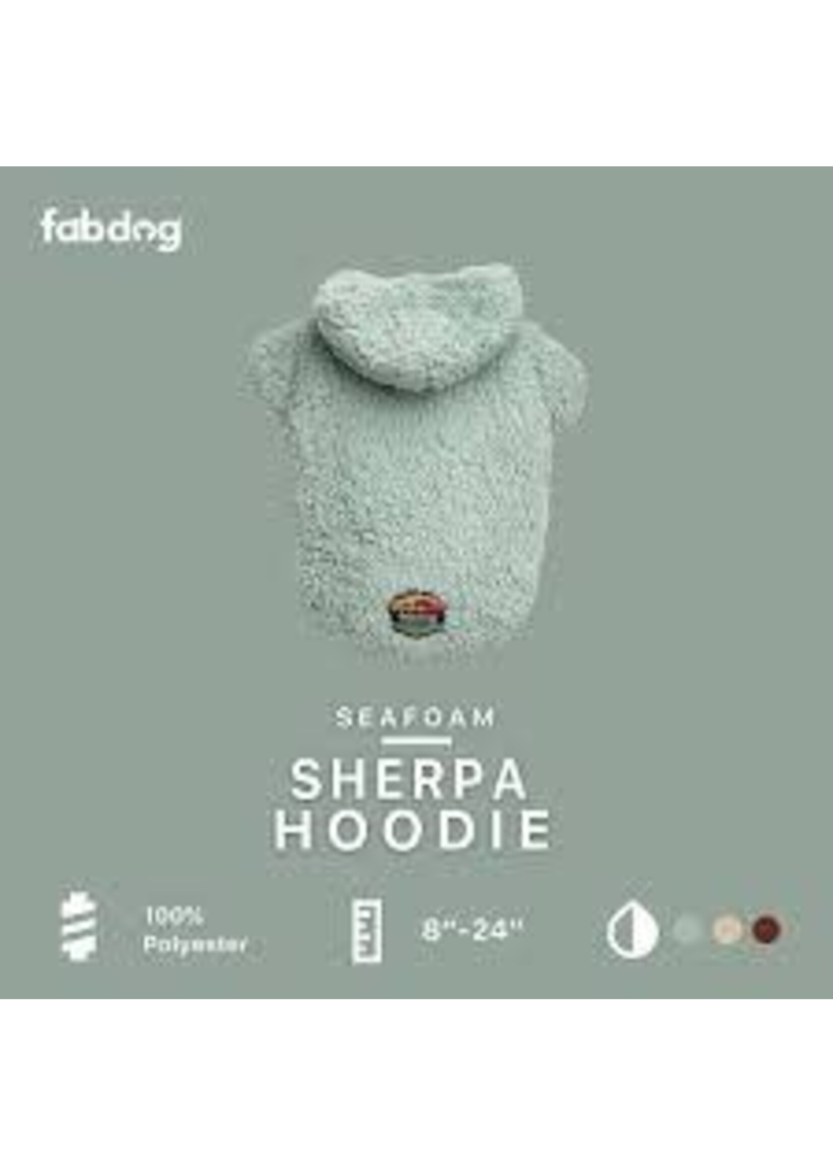 Fabdog Fabdog Sherpa Hoodie Seafoam