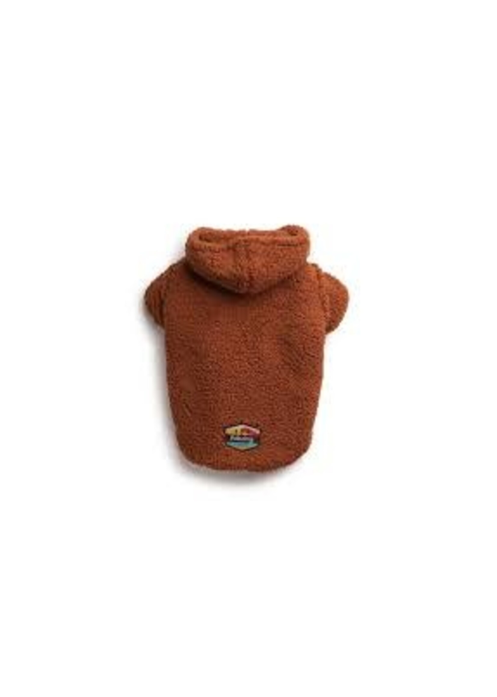 Fabdog Fabdog Sherpa Hoodie Rust