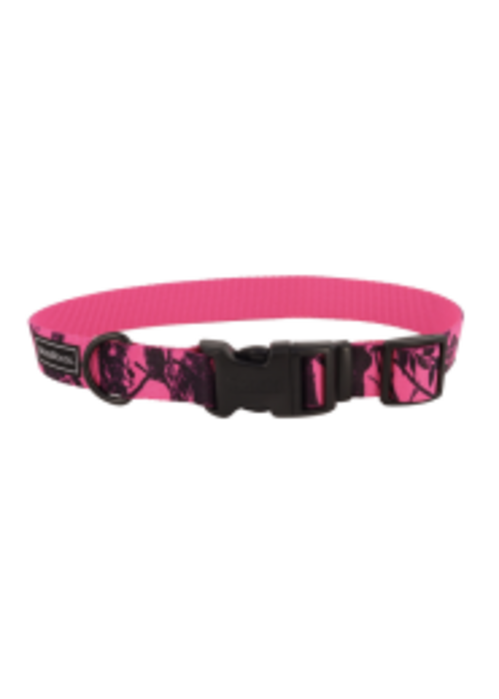 Coastal Pet Products Inc. Water & Woods Blaze Adjustable Collar Neon Pink Tree