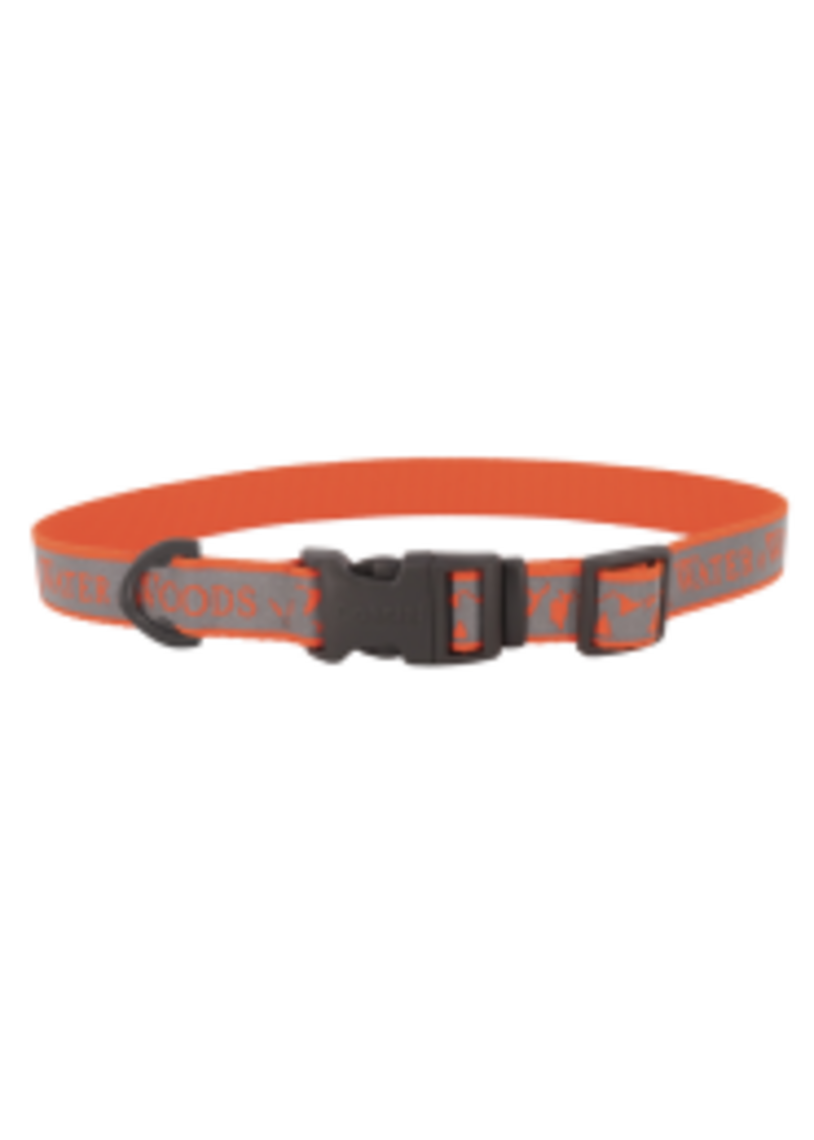 Coastal Pet Products Inc. Water & Woods Adjustable Reflective Collar Orange