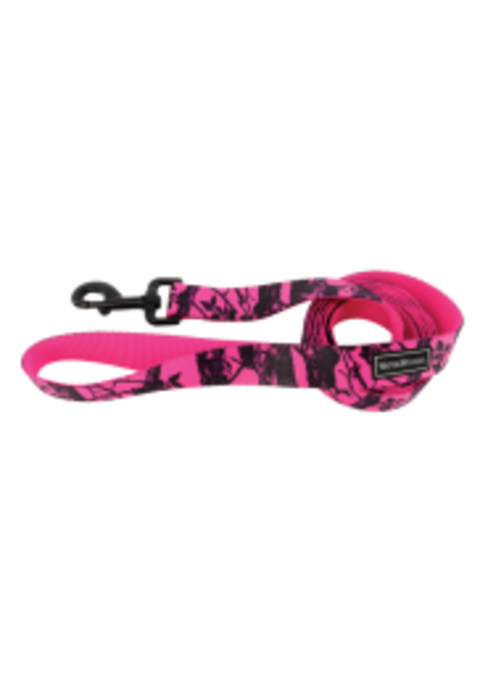 Coastal Pet Products Inc. Water & Woods Blaze Patterned Leash 1" x 6' Neon Pink Tree