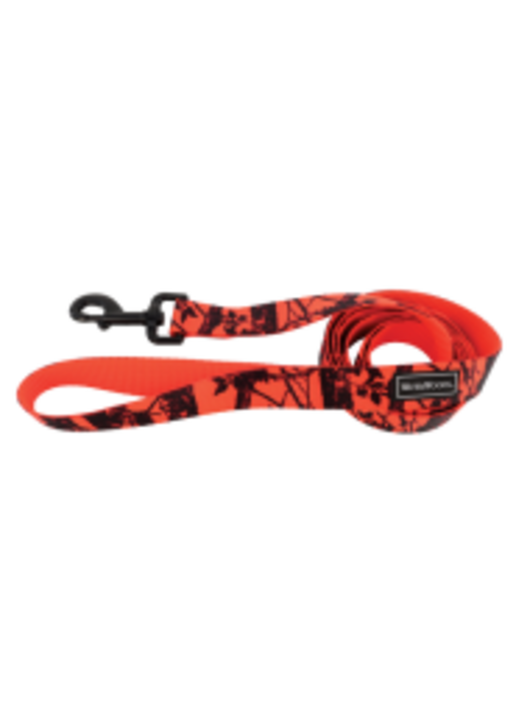 Coastal Pet Products Inc. Water & Woods Blaze Patterned Leash 1" x 6' Orange Trees