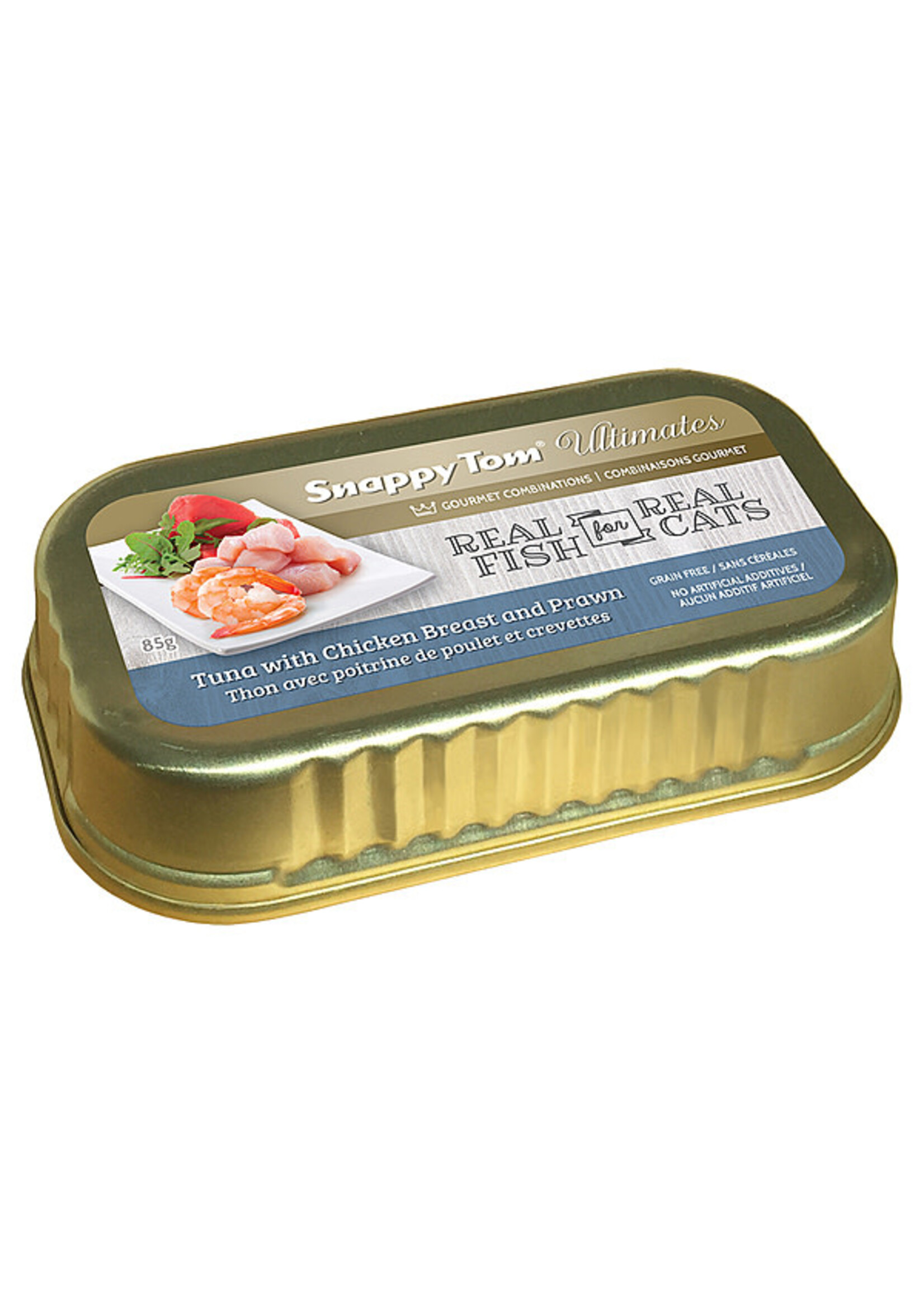 Snappy Tom Snappy Tom Ultimates Tuna w/ Chicken Breast & Pawn 12 x 85gm