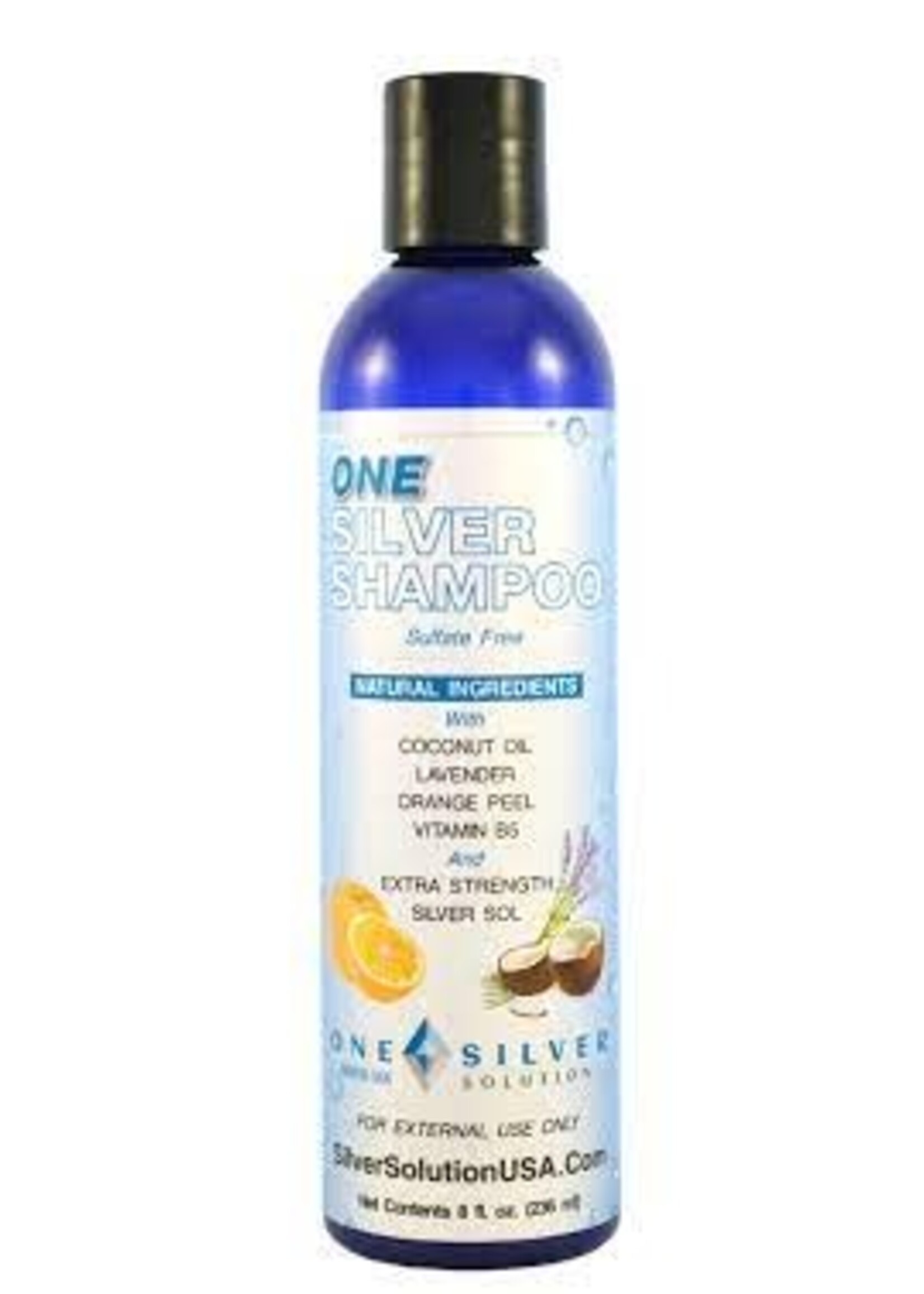 One Silver Shampoo Coconut, Lavender, & Orange Peel 8oz