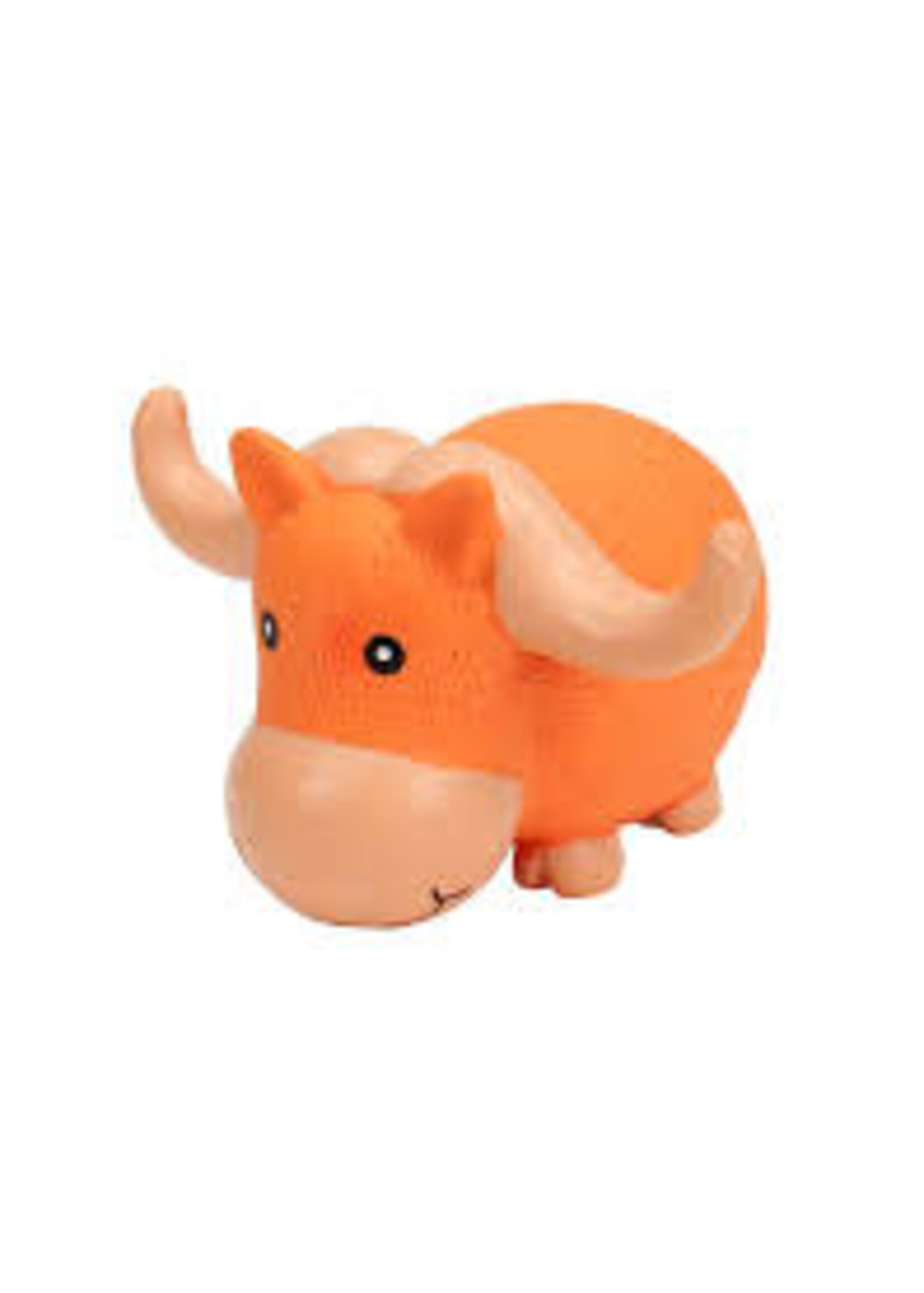 Coastal Pet Products Inc. Rascals Grunt Toy Big Horn Bull 6.5"